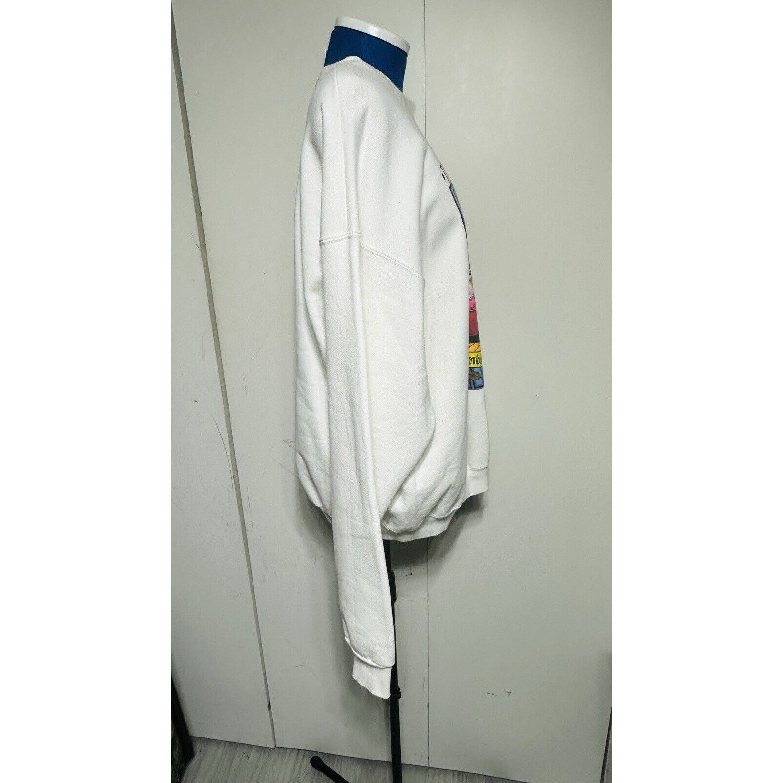 Fruit Of The Loom Vintage 90s Hot Rod Racing Crewneck Sweatshirt Mens XL Size US XL / EU 56 / 4 - 5 Thumbnail
