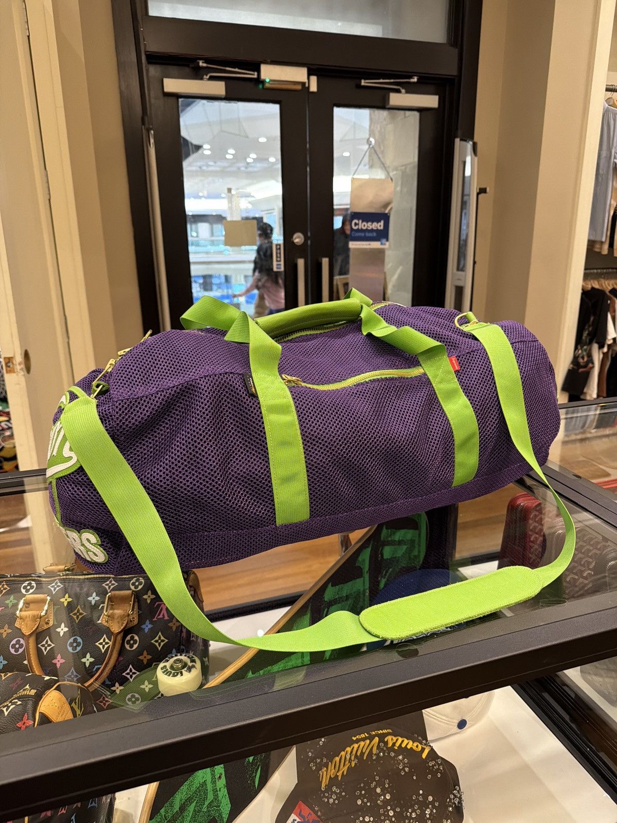 Supreme × Vanson Leathers Supreme x Vanson Leathers Cordura Mesh Duffle Bag Size ONE SIZE - 3 Thumbnail