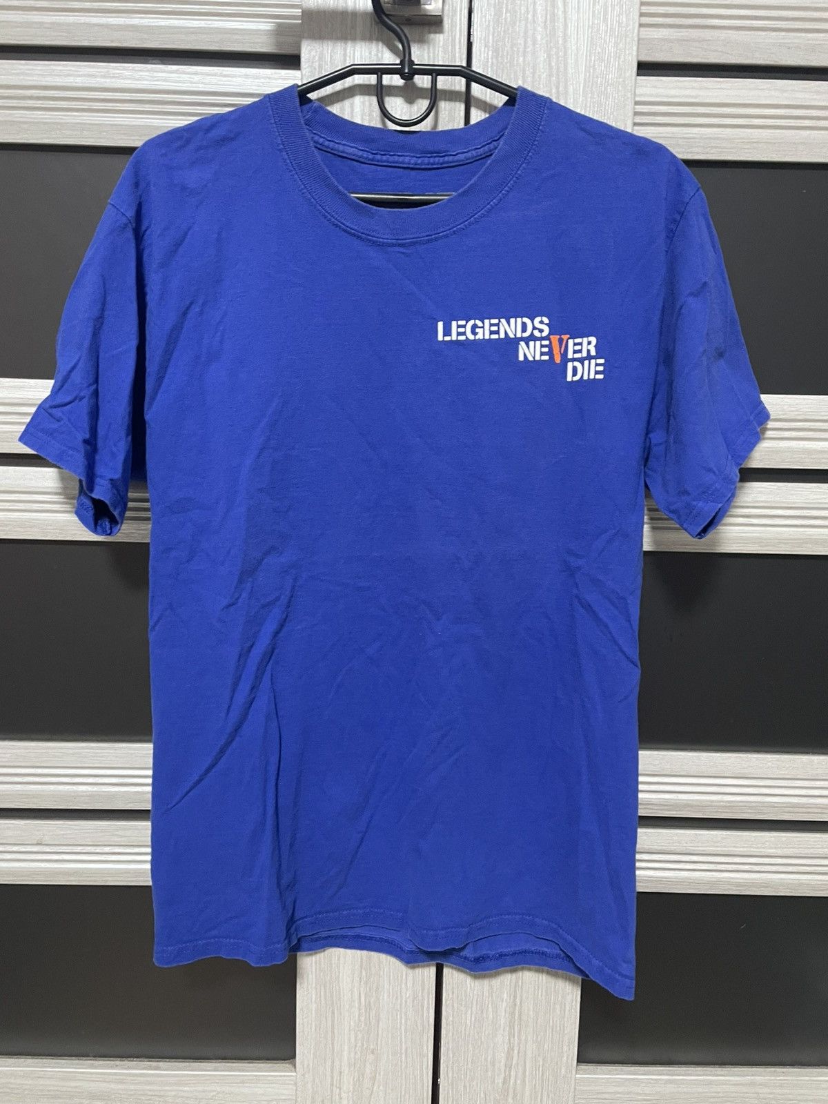 999 Club × Vlone Juice Wrld VLONE Legends Never Die Tee Rap T Shirt Size US M / EU 48-50 / 2 - 2 Thumbnail