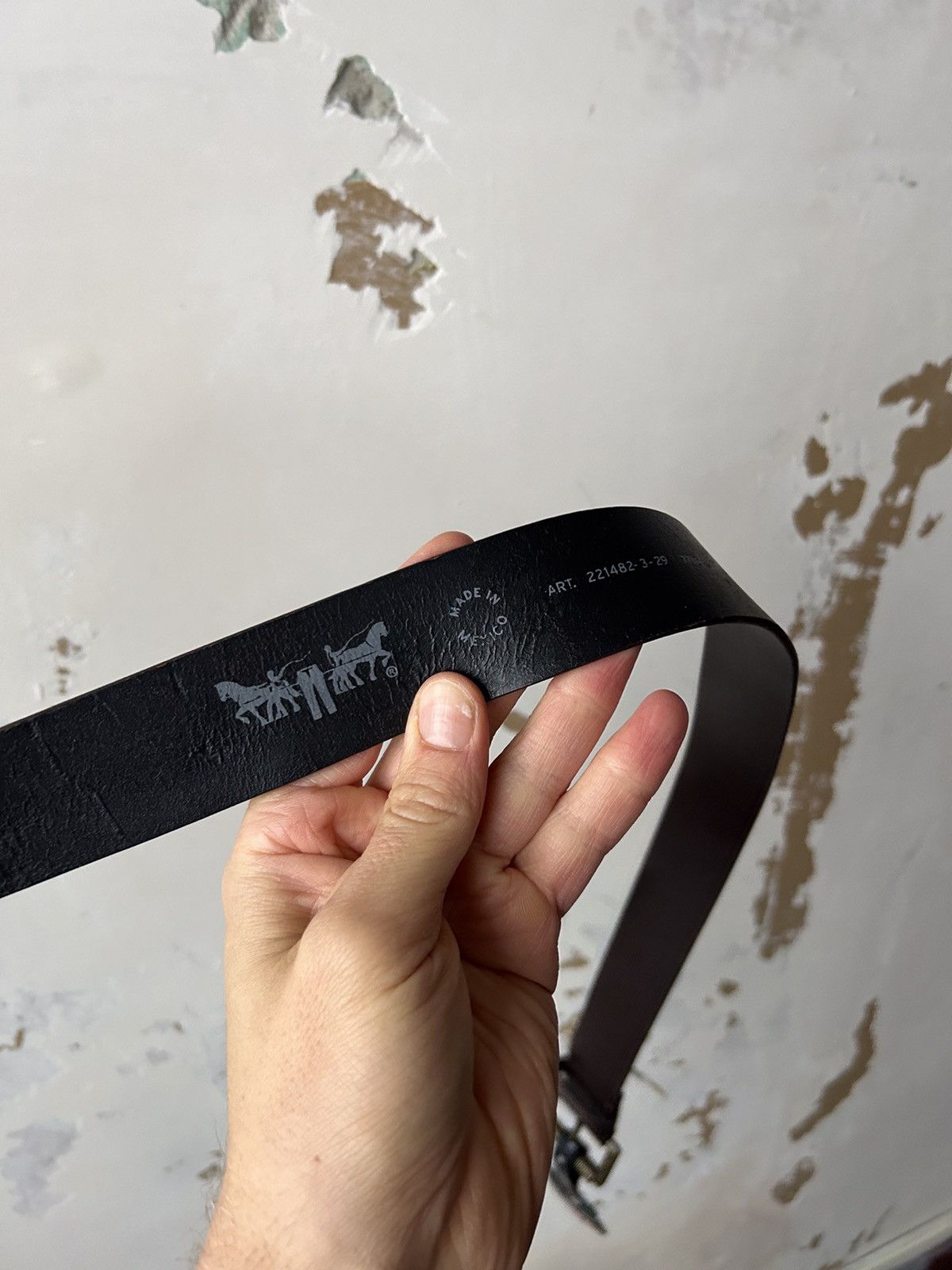 Levi's LEVIS LEATHER BELT Size ONE SIZE - 8 Thumbnail