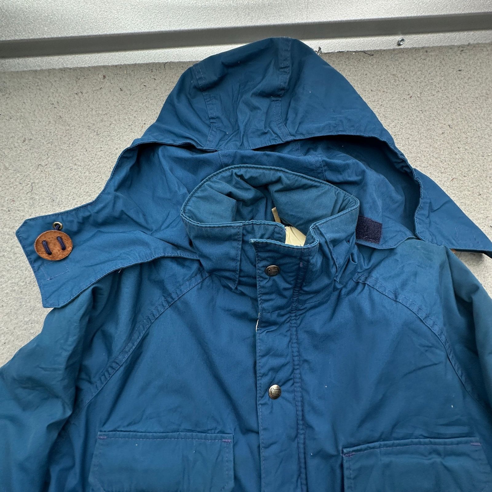Woolrich Woolen Mills VTG Woolrich Woman Parka Hooded Jacket Womens Large Blue Size L / US 10 / IT 46 - 8 Thumbnail