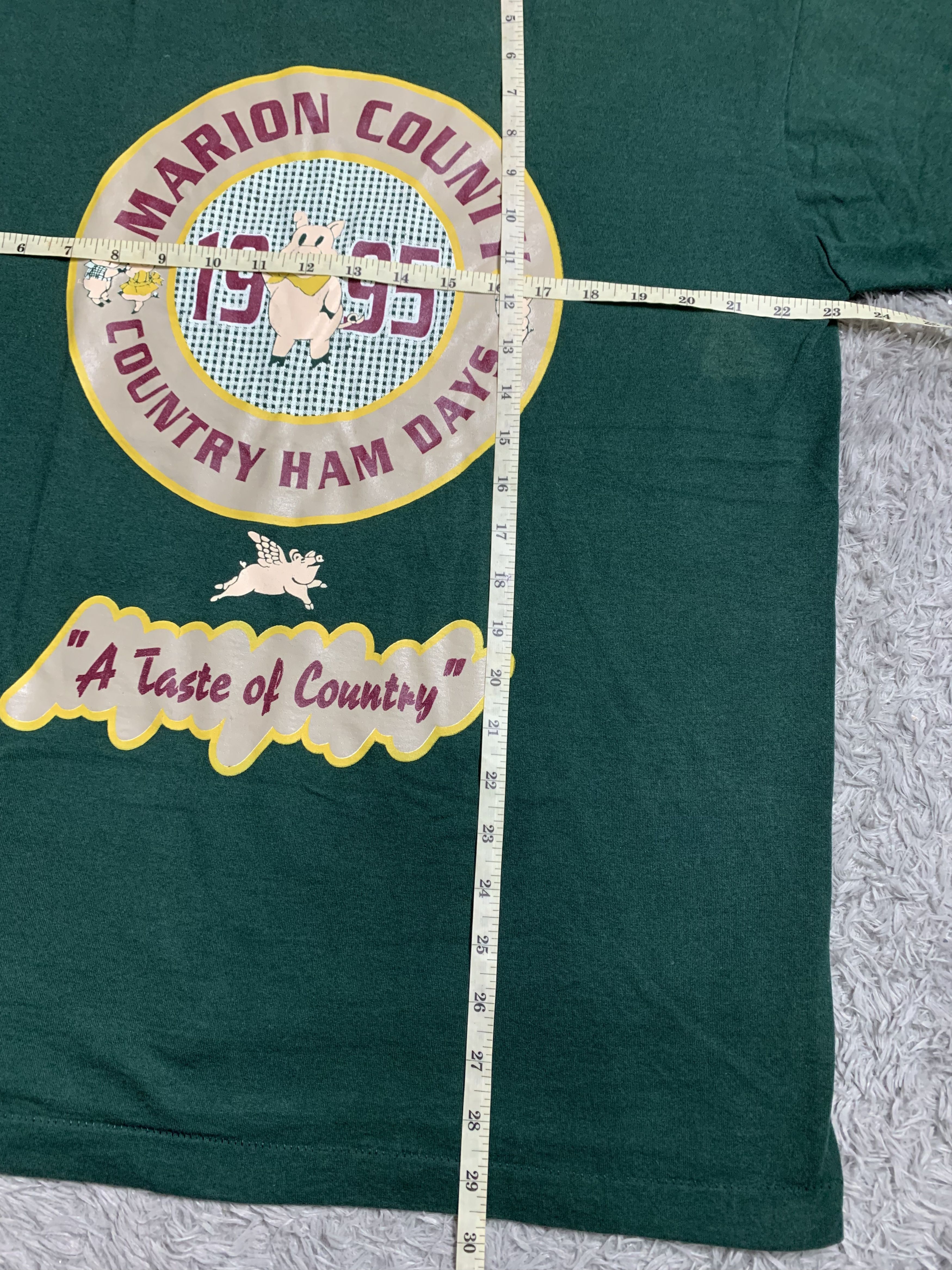 Vintage Vintage Ham Fest Tshirt Size US XL / EU 56 / 4 - 7 Thumbnail