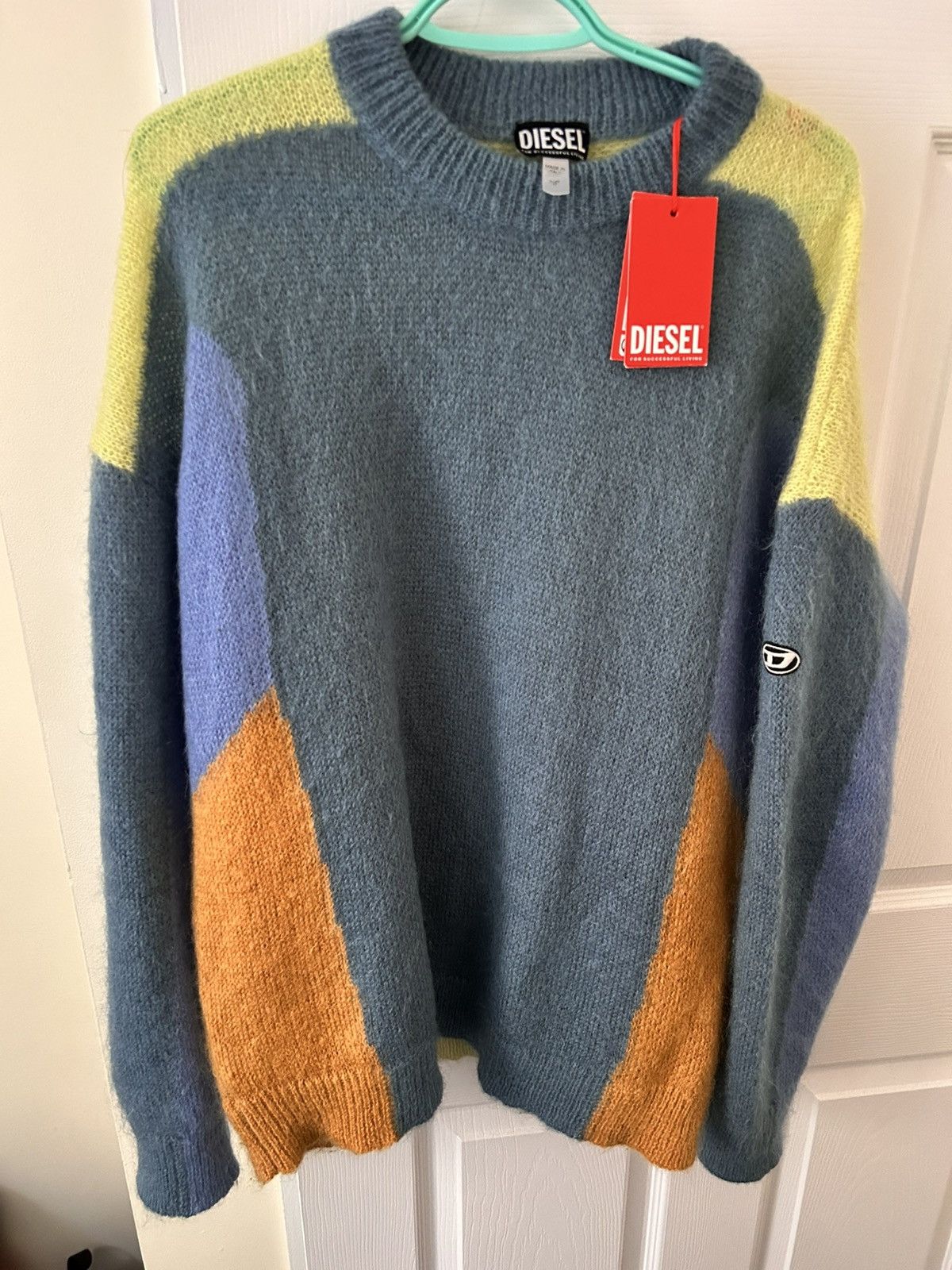 Diesel K-Arney Knitwear Multicoloured Size US M / EU 48-50 / 2 - 1 Thumbnail