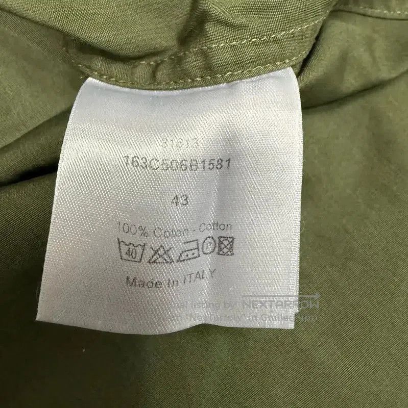 Dior Dior Green Cotton Men's Long Sleeve Shirt . Size US L / EU 52-54 / 3 - 4 Thumbnail