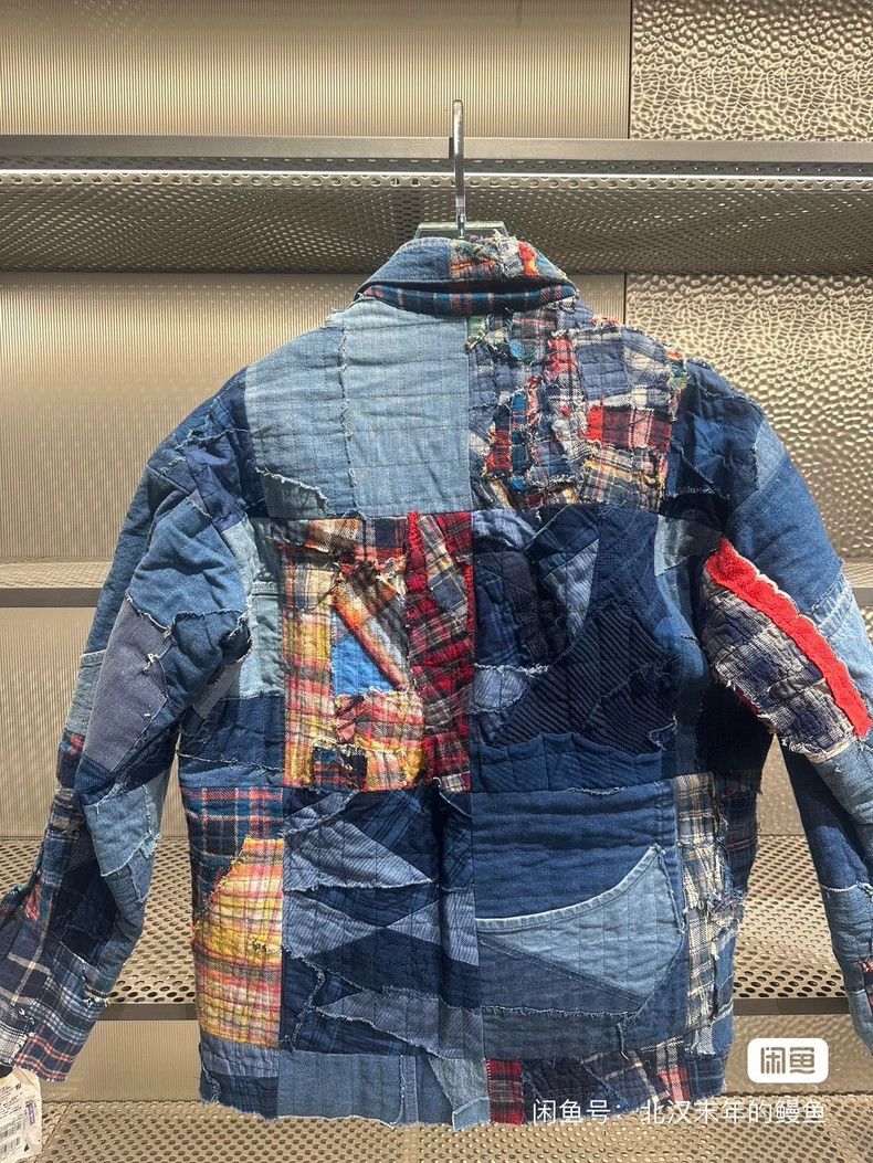 Greg Lauren greg lauren size 2 Splicing denim jacket 2506-Nextarrow Size US M / EU 48-50 / 2 - 2 Thumbnail