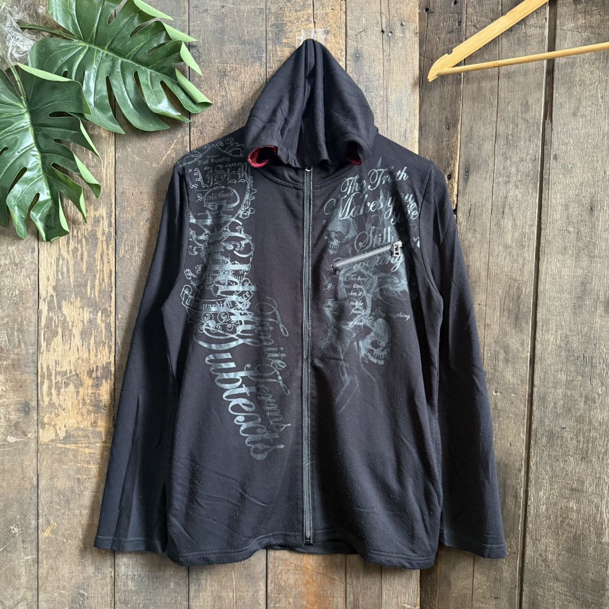 Japanese Brand Vintage Beaumere Punk Hoodie Size US L / EU 52-54 / 3 - 1 Thumbnail
