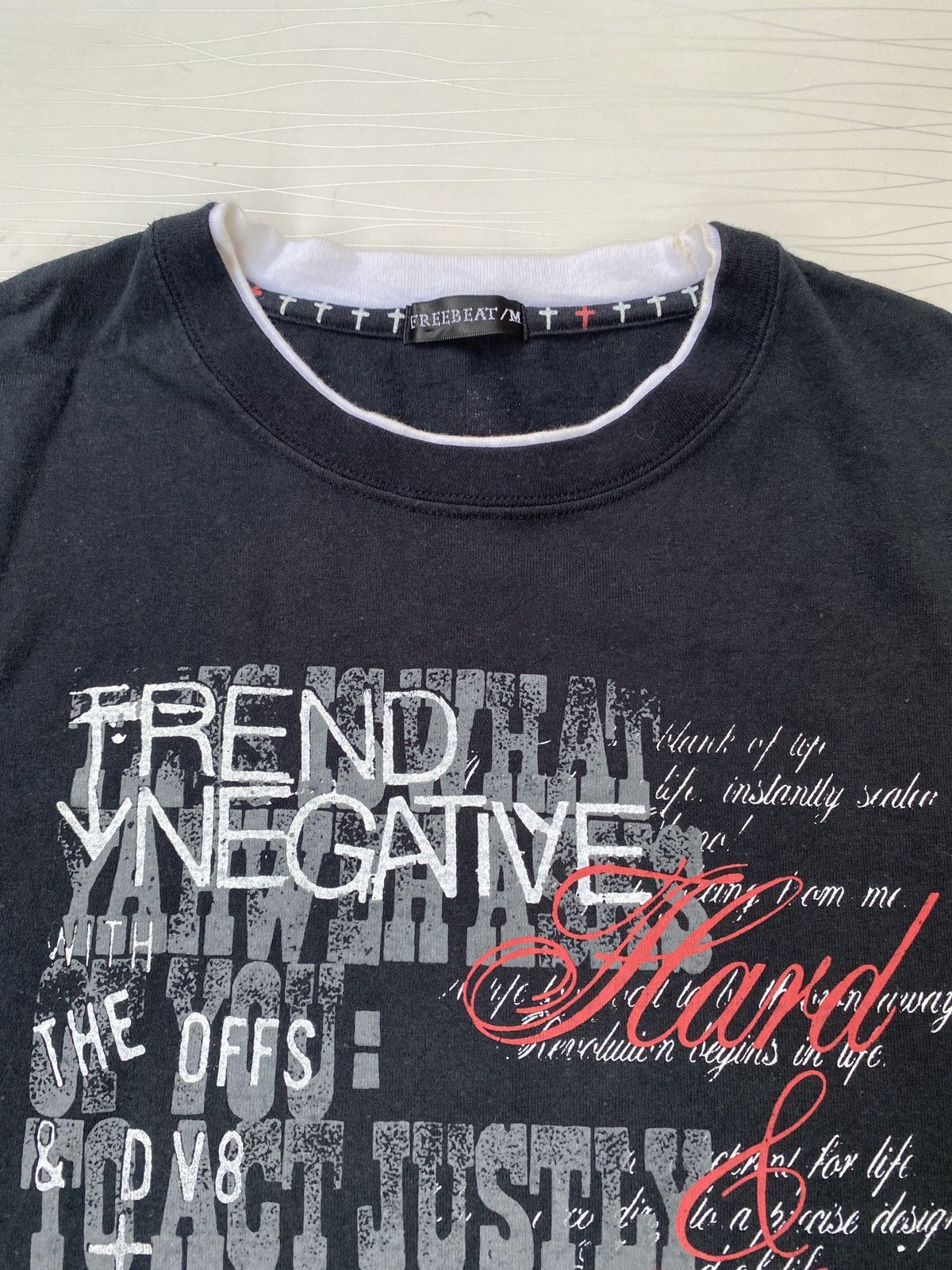 If Six Was Nine Japanese Freebeat Skull Poem Tee shirt Size US M / EU 48-50 / 2 - 4 Thumbnail
