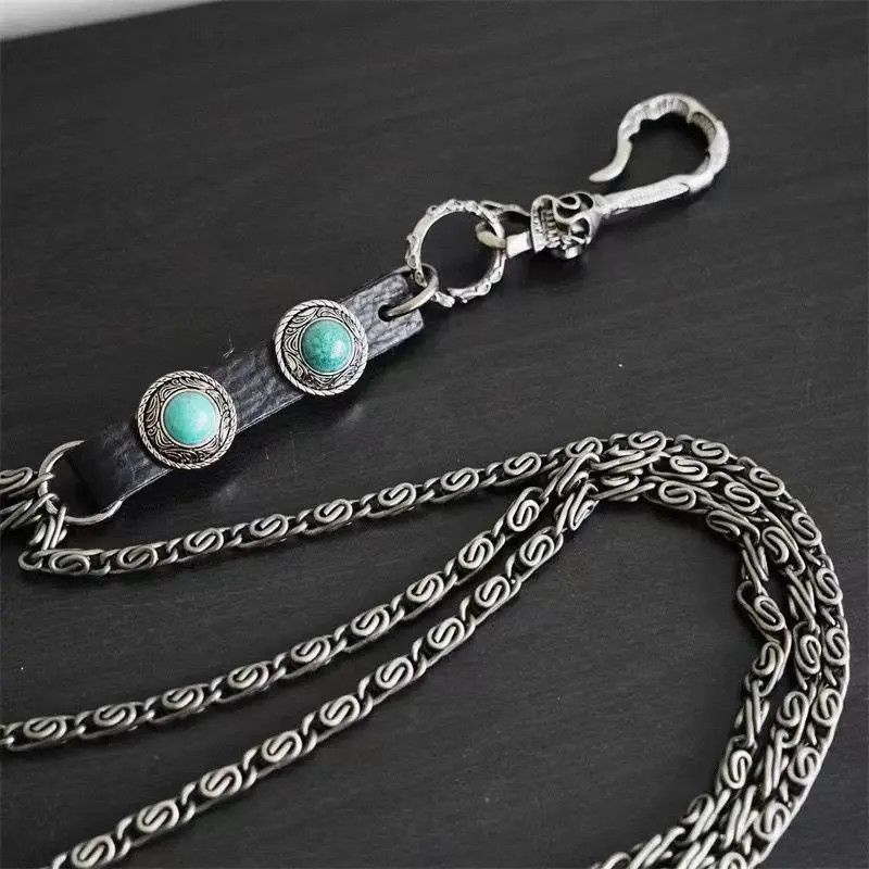 Vintage Vintage Trousers Jean Wallet Chain Size ONE SIZE - 4 Thumbnail