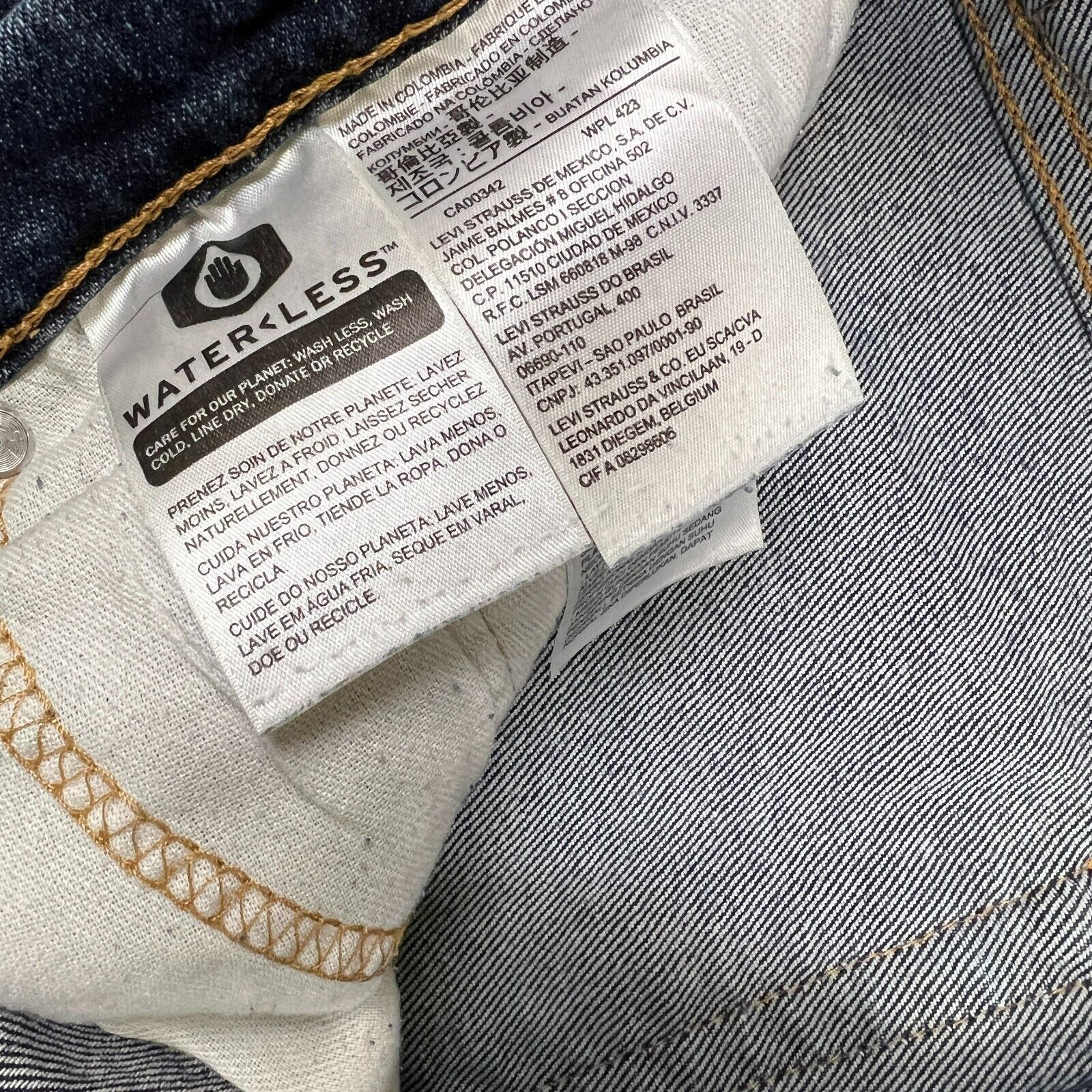 Levi's × Levi's Vintage Clothing × Vintage Levi's 514 Jeans 36x32 Straight Fit Fade American Denim Pant Size US 36 / EU 52 - 9 Thumbnail