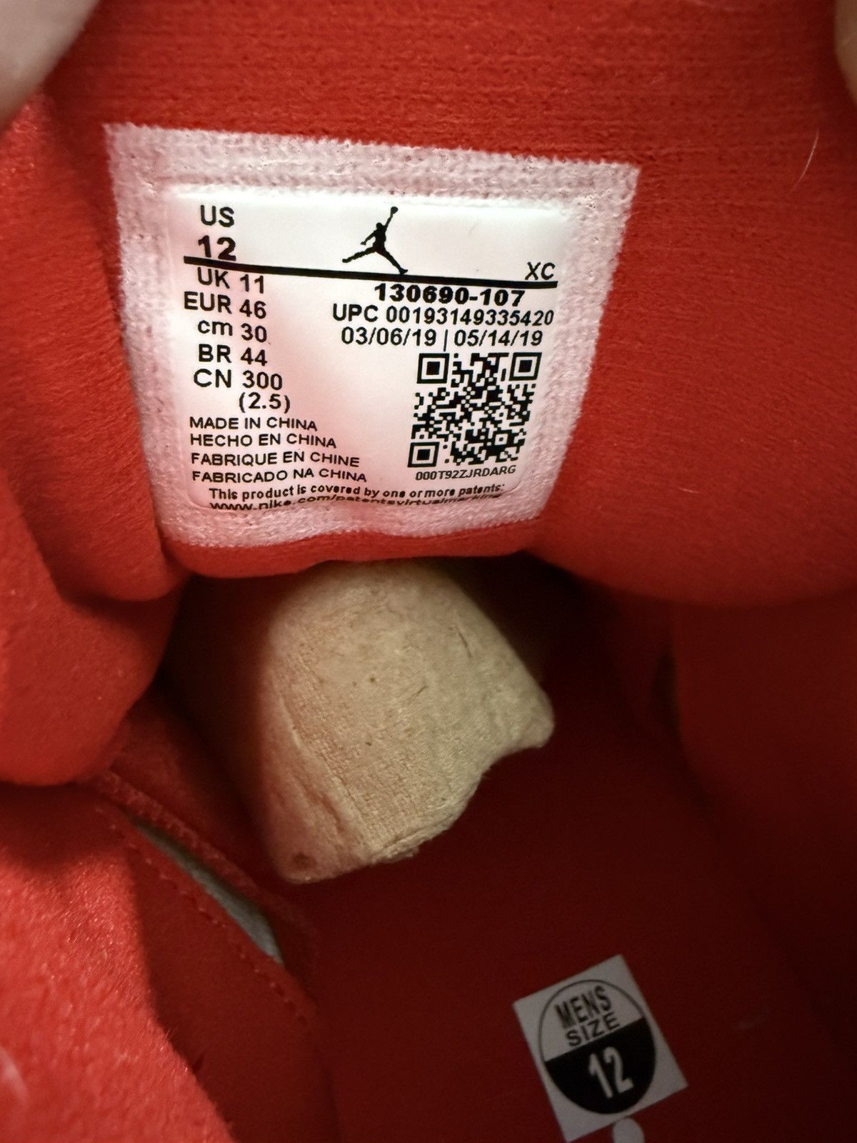 Jordan Brand Jordan Retro B 12 fiba sz 12 Size US 12 / EU 45 - 7 Thumbnail