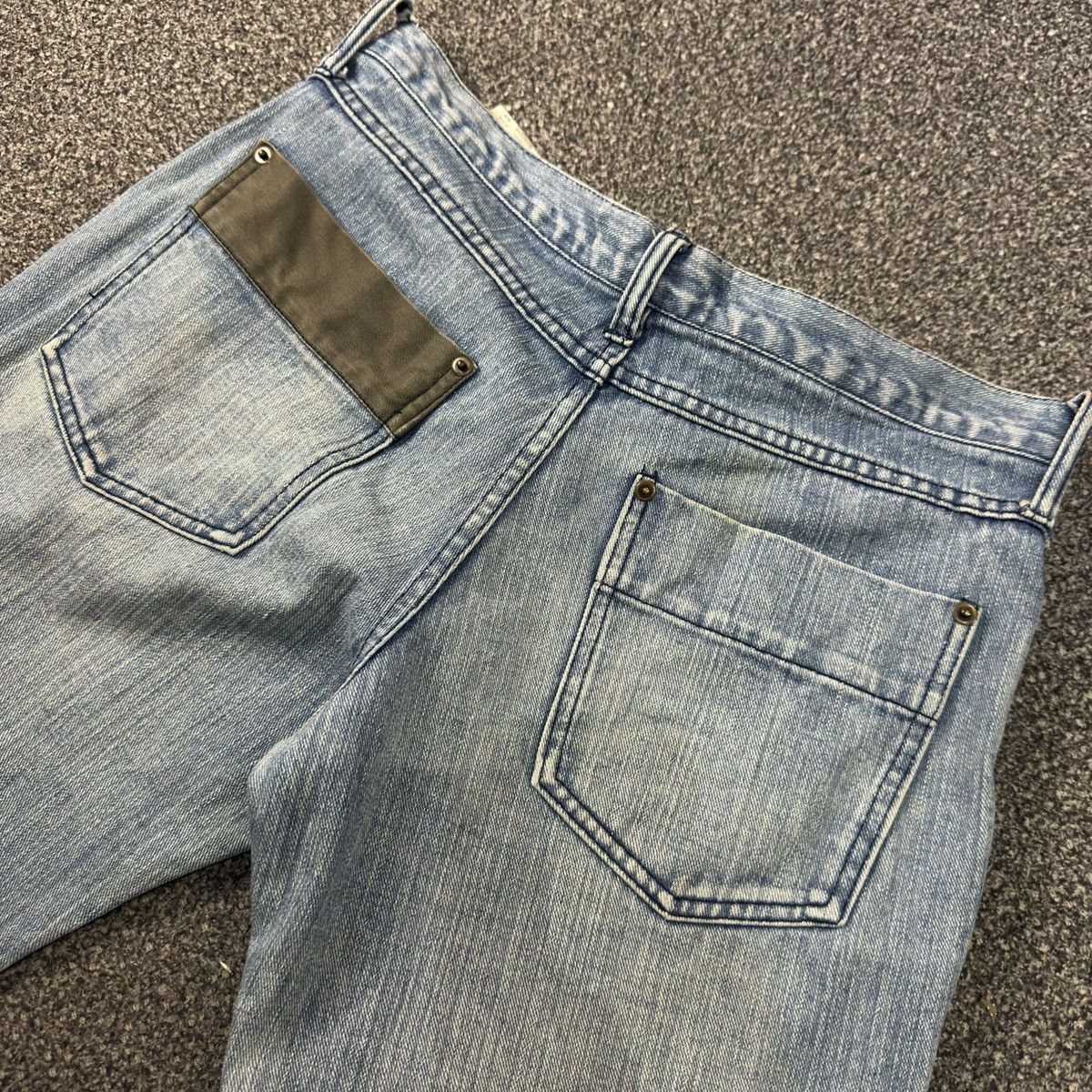 14th Addiction 🔥Japanese Double Layer Ttu Knit Distressed Denim y2k Style Size US 30 / EU 46 - 10 Thumbnail