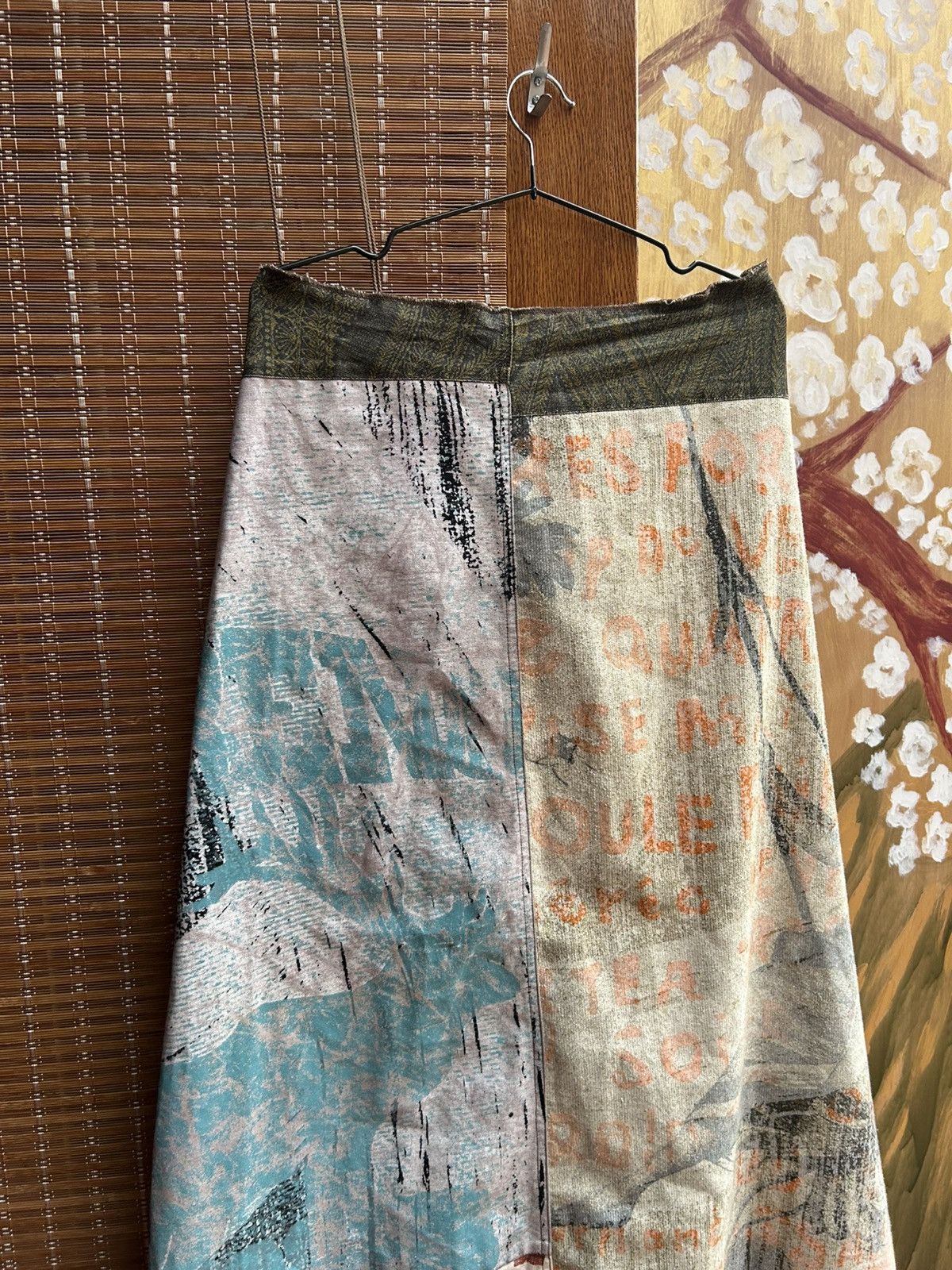 Custo Barcelona Y2K Custo Barcelona Patchwork Maxi Skirt Abstract Print Size 26" / US 2 / IT 38 - 4 Thumbnail