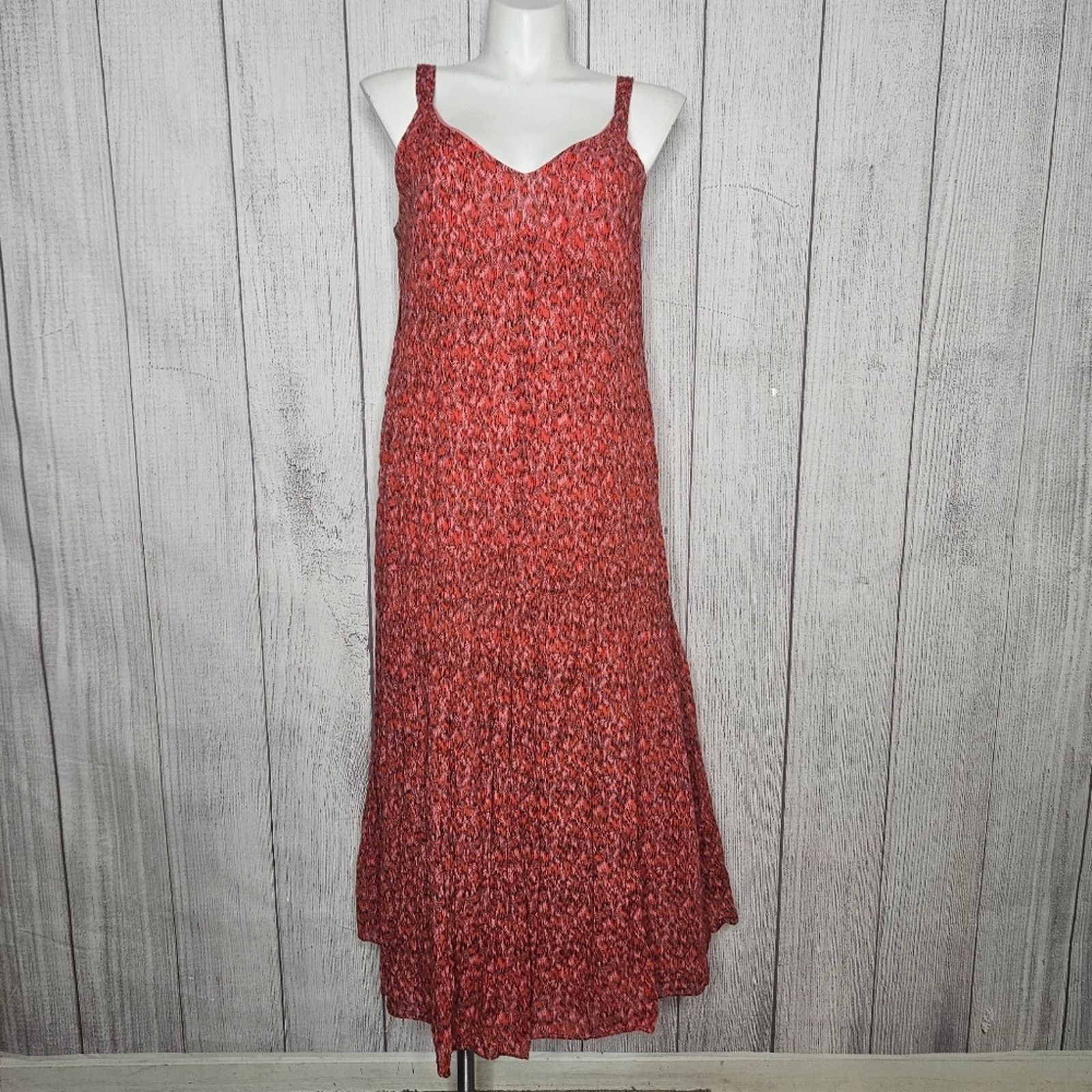 chinese dress ladies Tiered maxi dress with toile de jouy fuchsia print main image 1