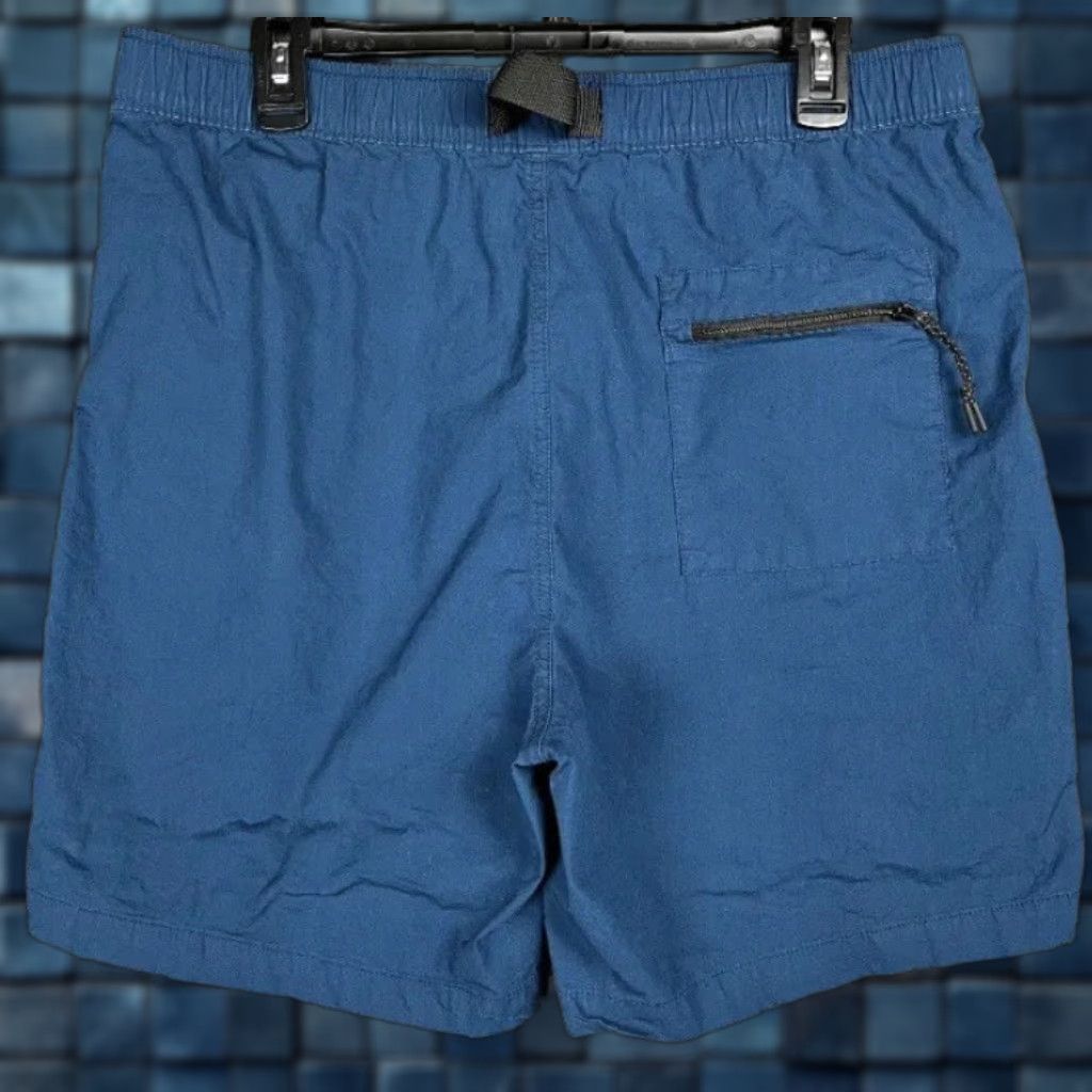 Vintage Mens Aero Bermuda Chino Cotton Buckle Blue Outdoor Hiking Shorts Size Large Size US 35 - 1 Thumbnail