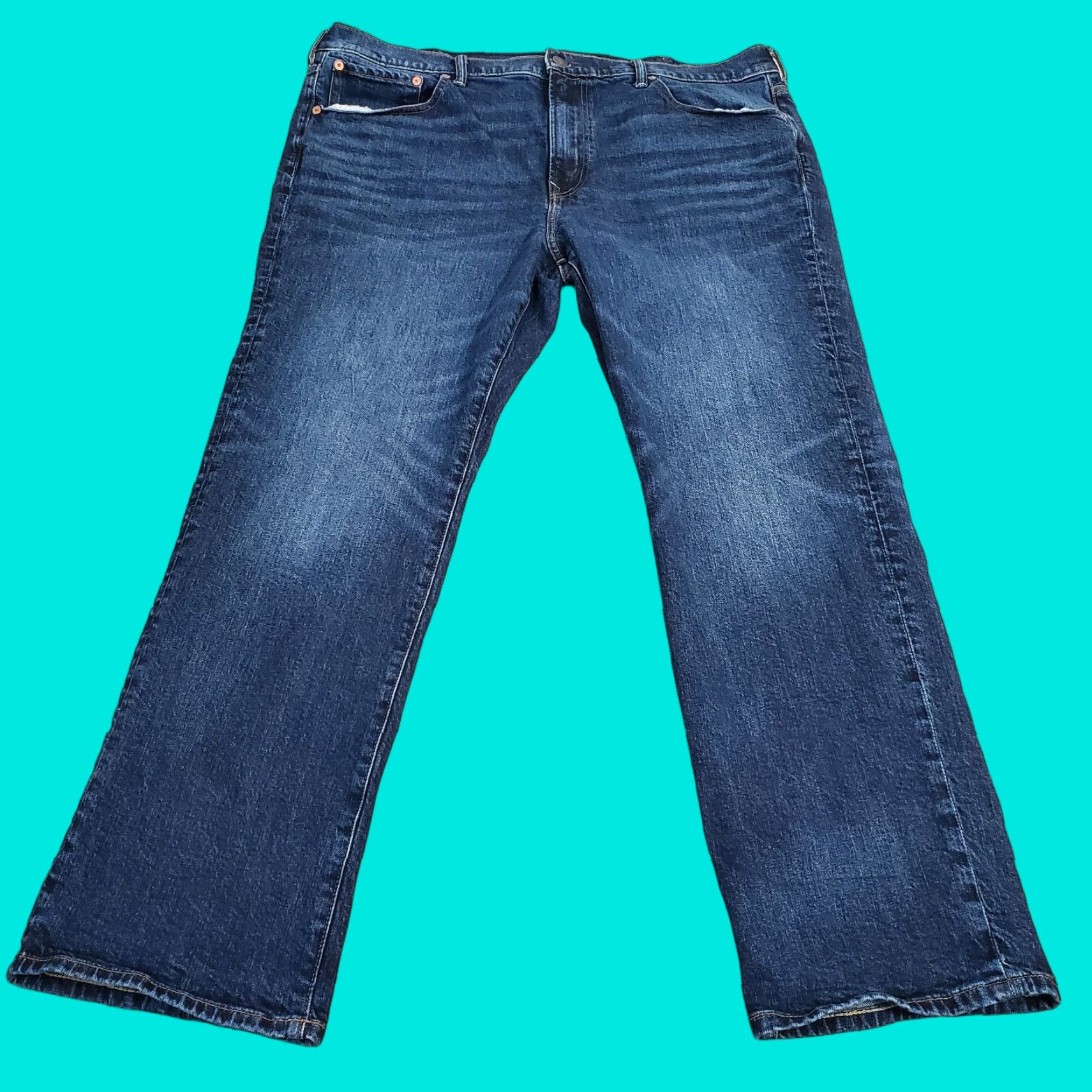 American Eagle Outfitters American Eagle Outfitters Jeans Mens 38x32 Blue Relaxed Straight Leg Denim Size US 38 / EU 54 - 1 Thumbnail