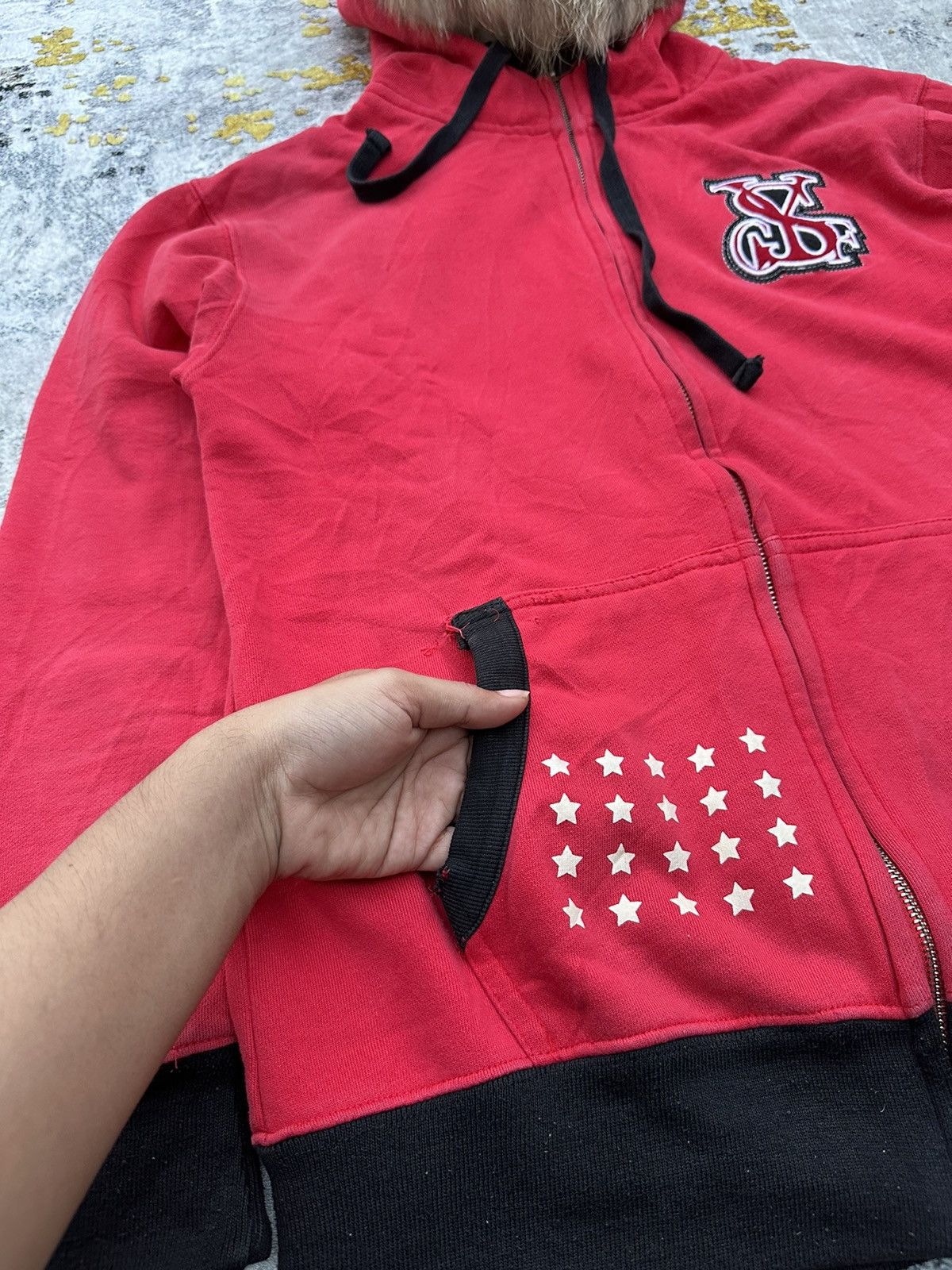 Hysteric Glamour VINTAGE $YGF FUR ZIP HOODIE IF SIX WAS NINE LGB STYLE Size US M / EU 48-50 / 2 - 7 Thumbnail