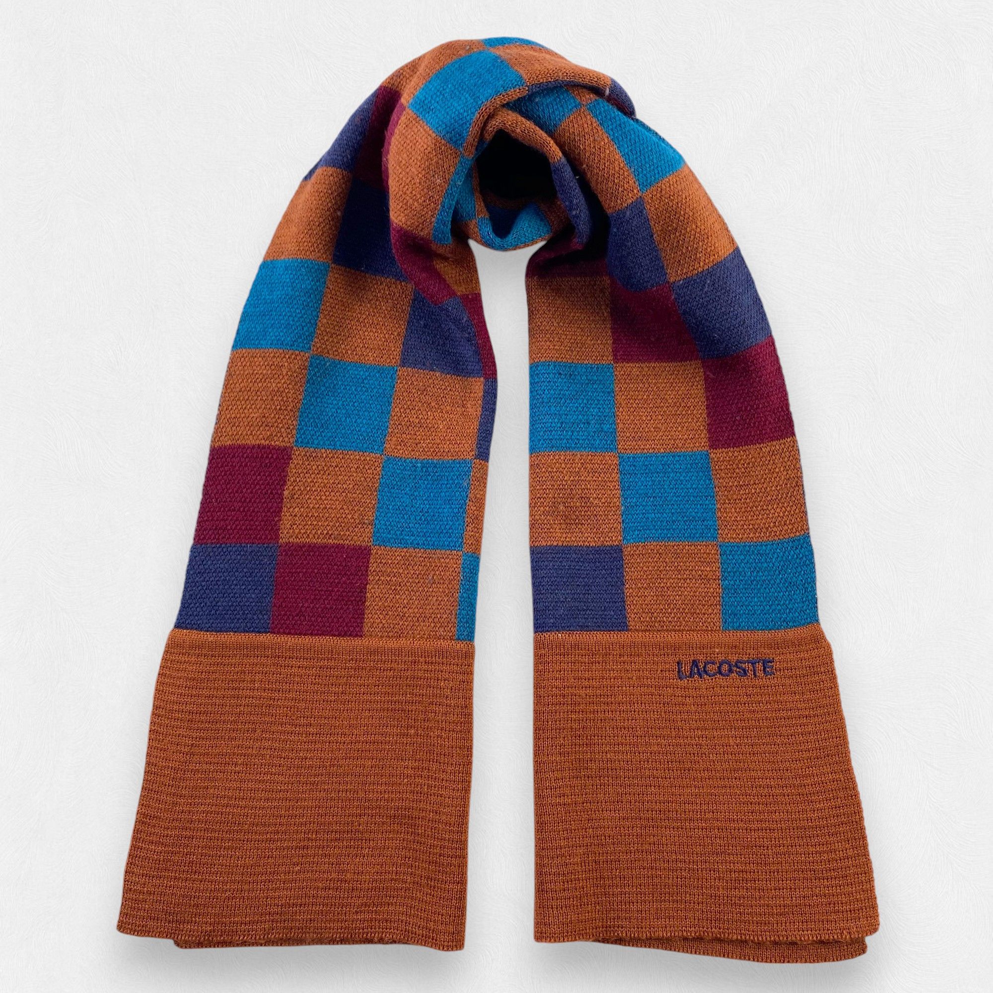 Lacoste Lacoste Scarf Neck Wrap Wool Muffler Size ONE SIZE - 1 Thumbnail