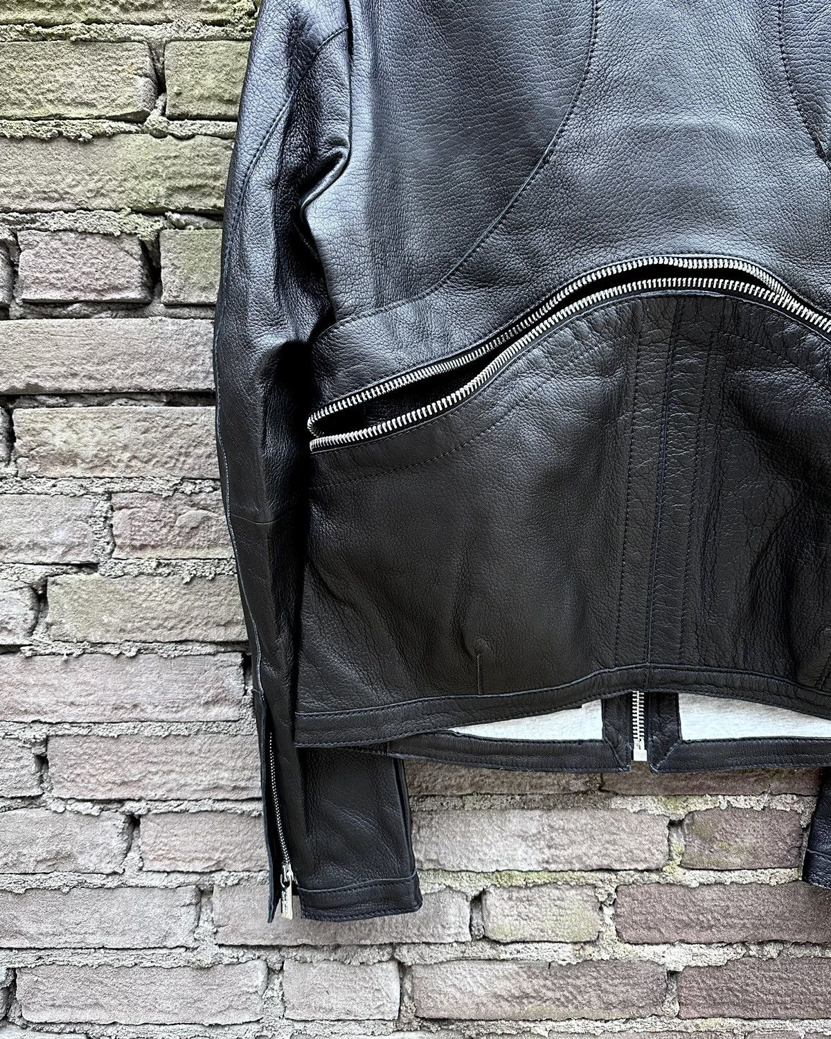 Dirk Bikkembergs Dirk Bikkembergs S/S’15 Black Leather Harness Biker Size US L / EU 52-54 / 3 - 5 Thumbnail