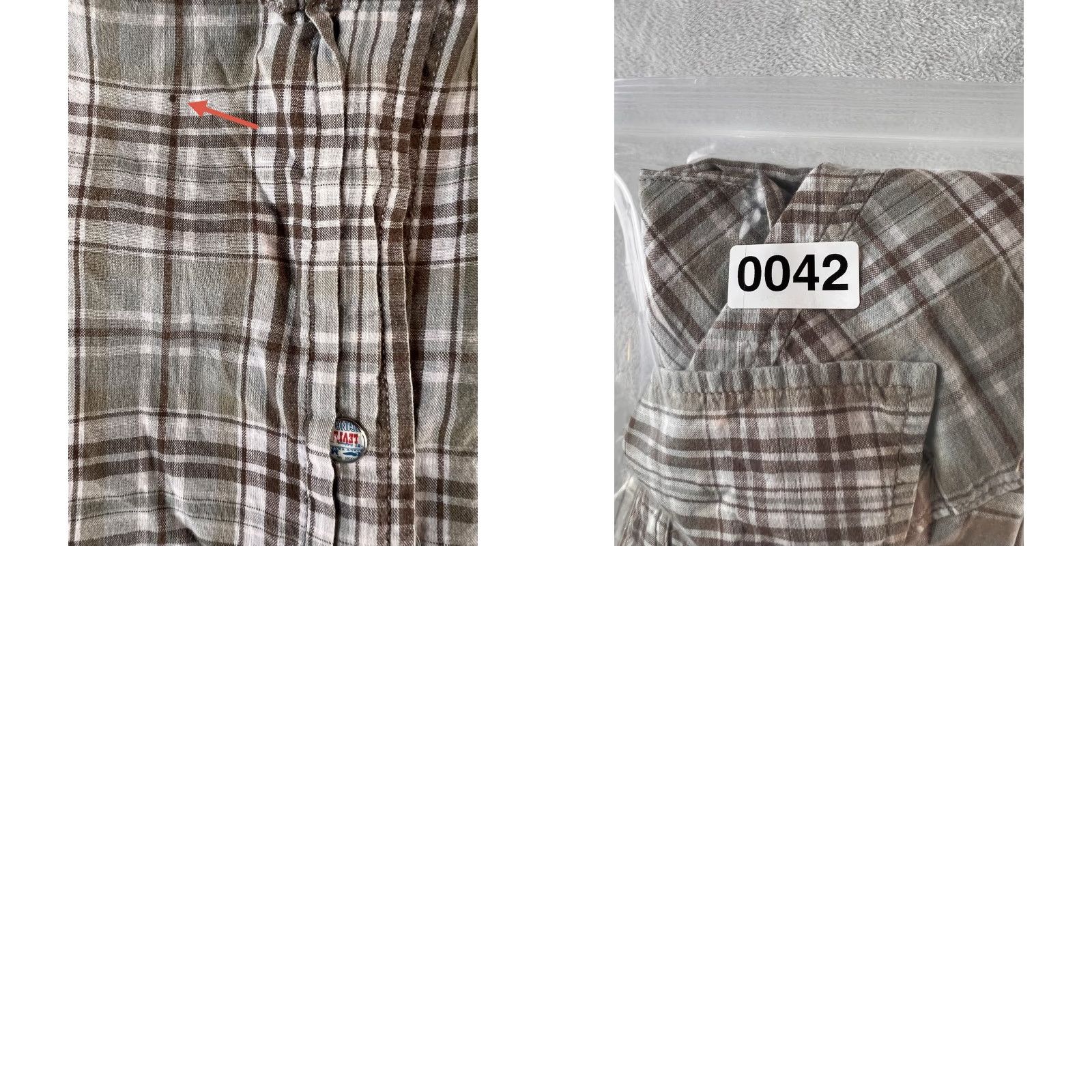 Levi's Levi's Two Horse Pearl Snap Button Up Short Sleeve Shirt Mens S Cowboy Western Plaid Multicolor Hea? Size US S / EU 44-46 / 1 - 8 Thumbnail
