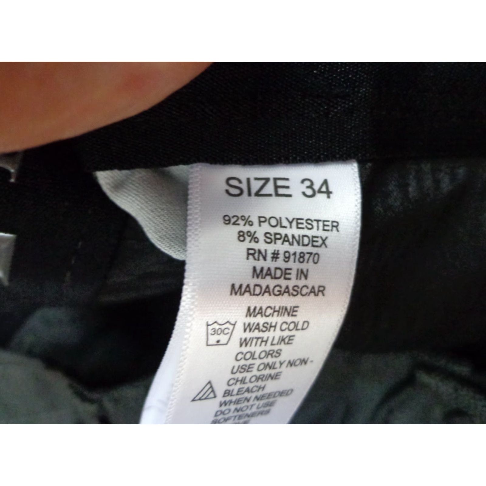 Vintage Pebble Beach Men's Performance Shorts Black 34 NEW with Tags Size US 34 / EU 50 - 4 Thumbnail