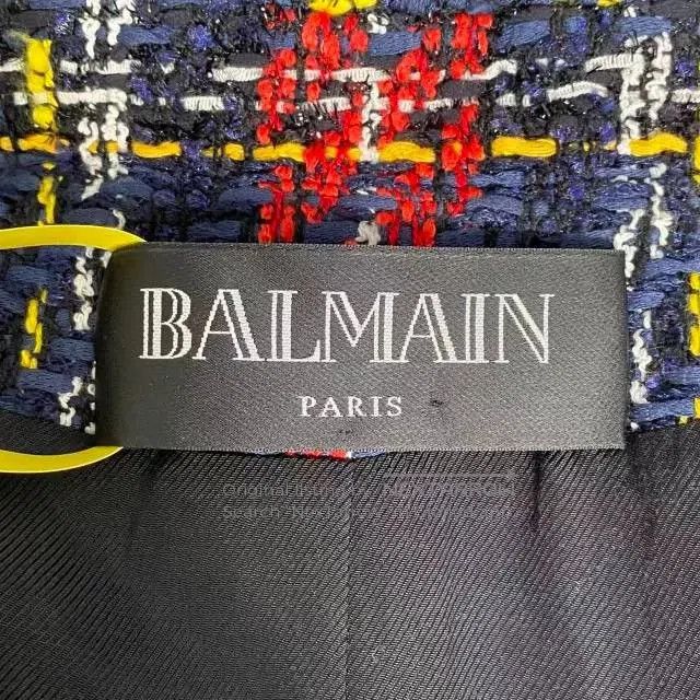 Balmain Balmain Red Blue Plaid Gold Button Cardigan Blazer. Size S / US 4 / IT 40 - 4 Thumbnail
