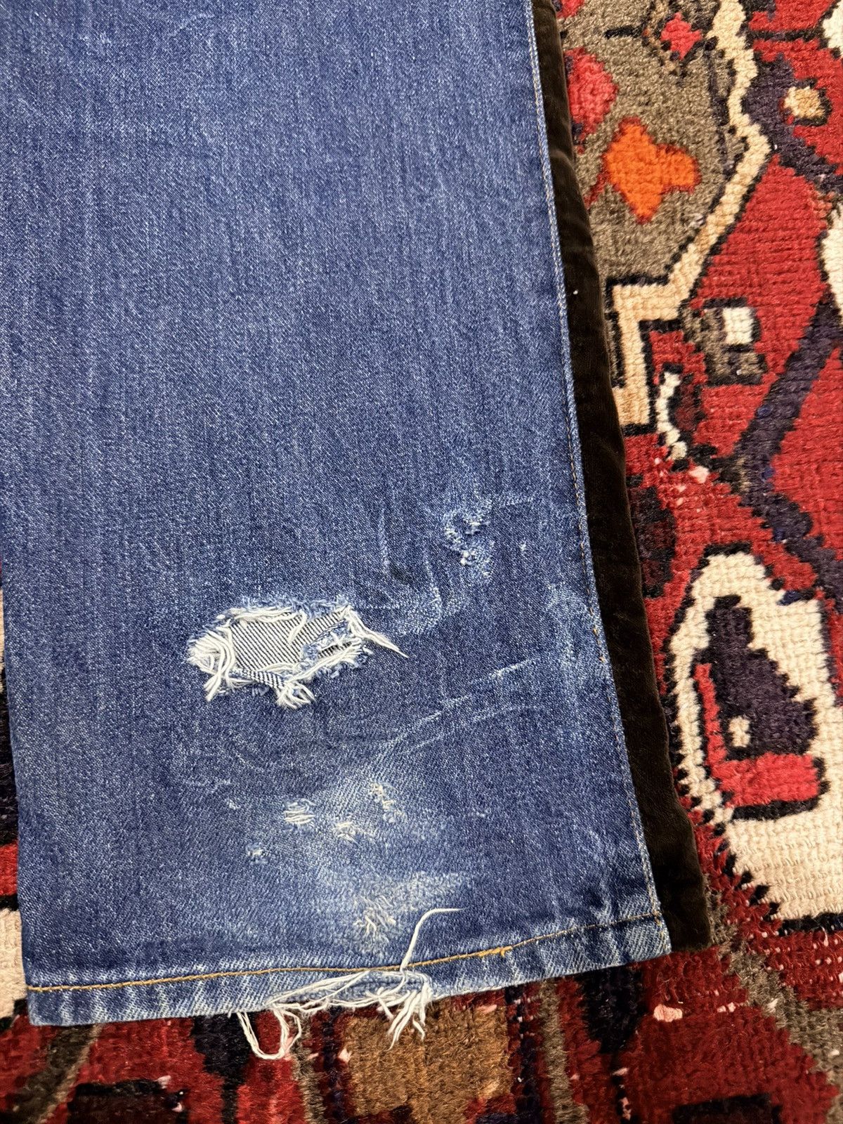 Levi's 🔥Rare Vintage 80s Levis 501 Sample Pair Button 273 Size US 29 - 8 Thumbnail