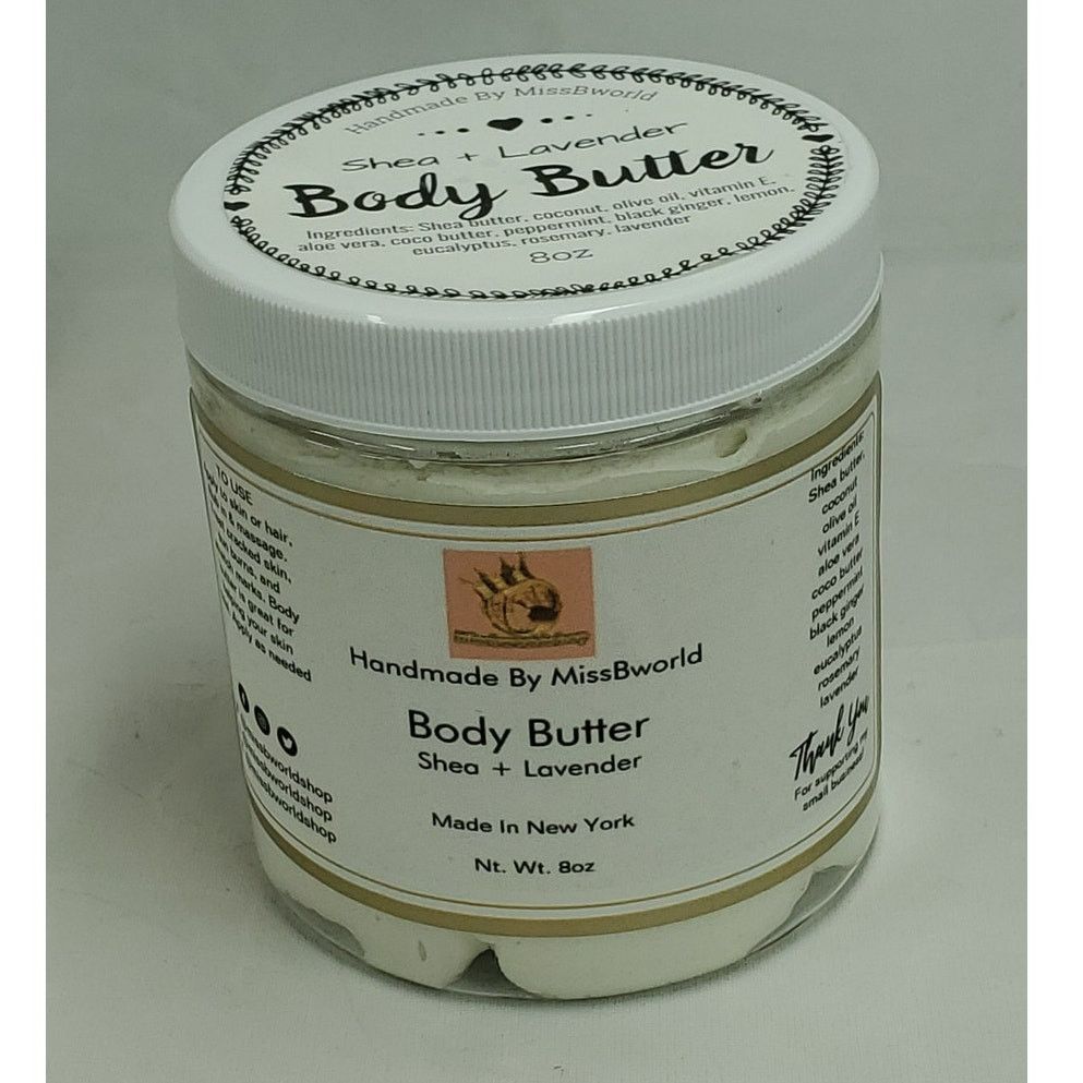 Other Shea Lavender Body Butter Handmade Natural Moisturizer 8 oz Size ONE SIZE - 1 Thumbnail