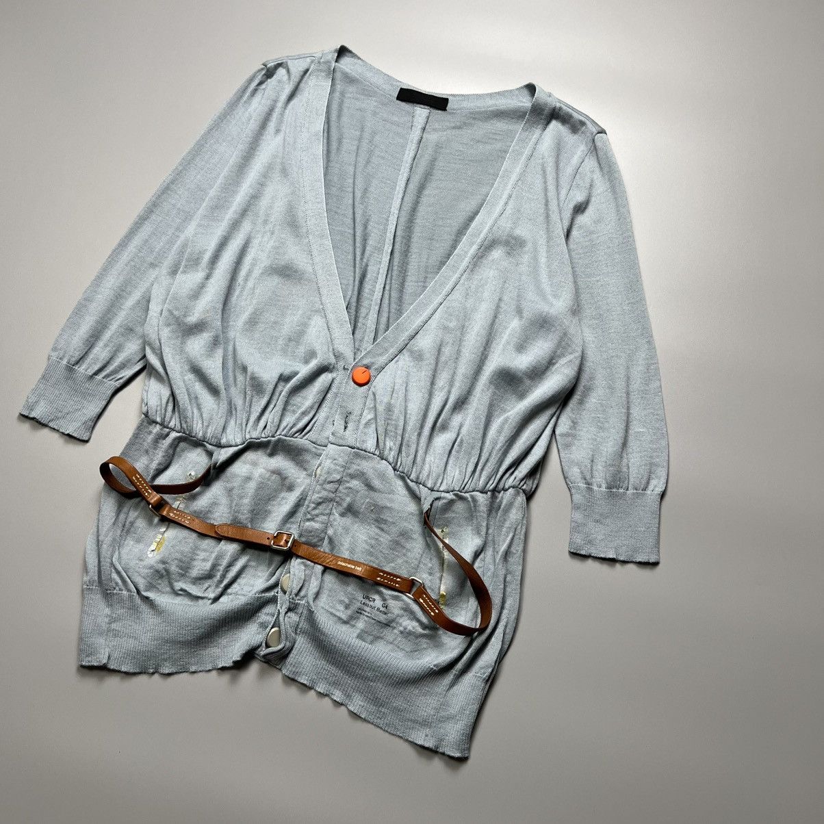 Undercover Undercoverism - Detachable Belt Cardigan Size ONE SIZE - 3 Thumbnail