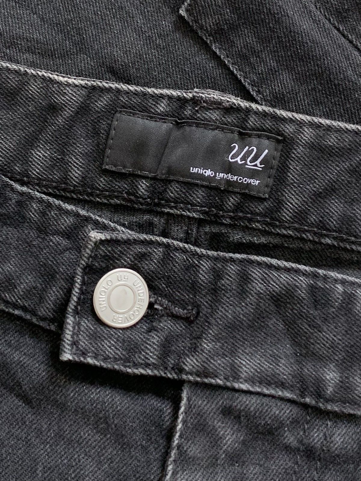 Undercover Uniqlo Undercover Jun Takahashi Black Wash Jeans Size US 30 / EU 46 - 5 Thumbnail