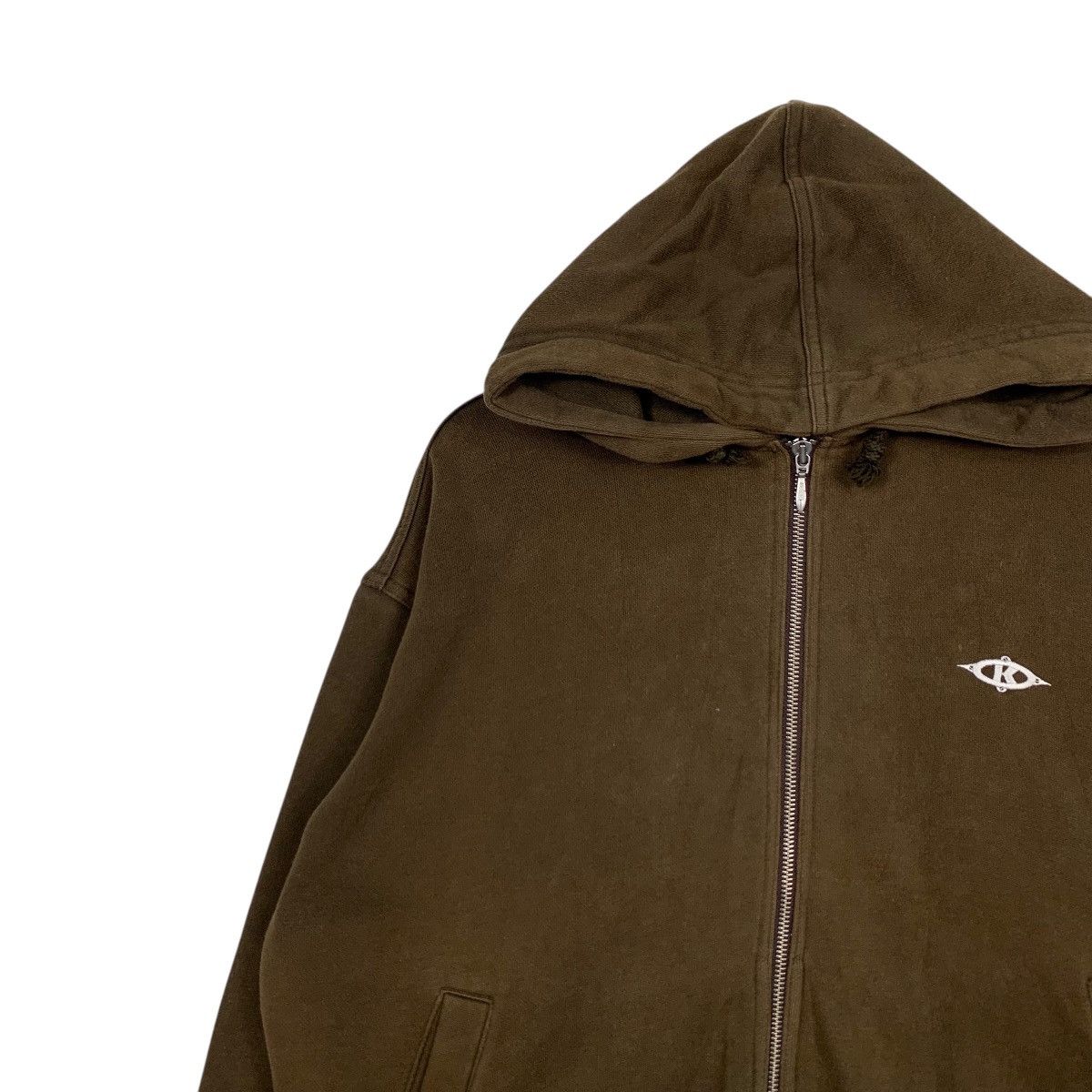 Japanese Brand KILLER LOOP Big Logo Zipper Hoodie Sweatshirt #1773-C78 Size US S / EU 44-46 / 1 - 9 Thumbnail