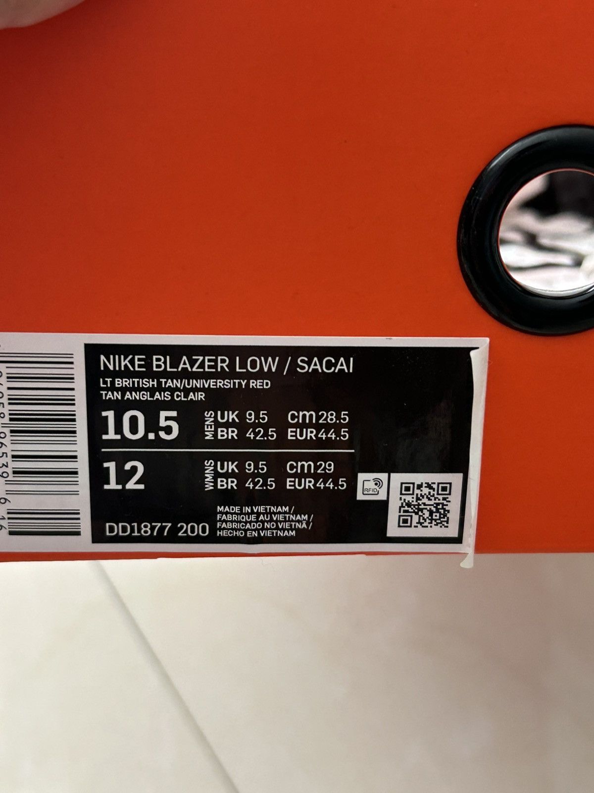 Nike × Sacai Nike x Sacai Blazer Lows Size US 10.5 / EU 43-44 - 6 Thumbnail