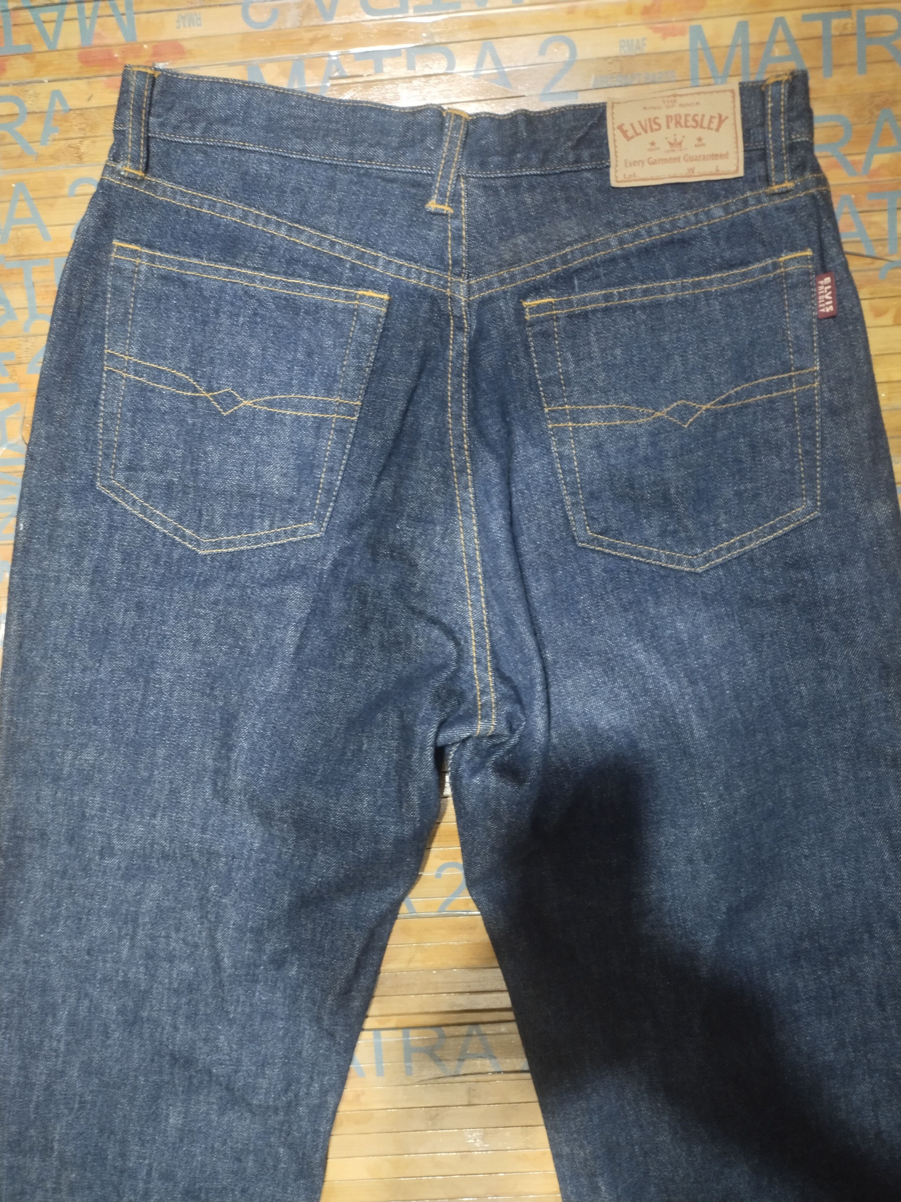 Designer × Vintage Jeans Elvis Presley "Vintage" Size US 32 / EU 48 - 10 Thumbnail