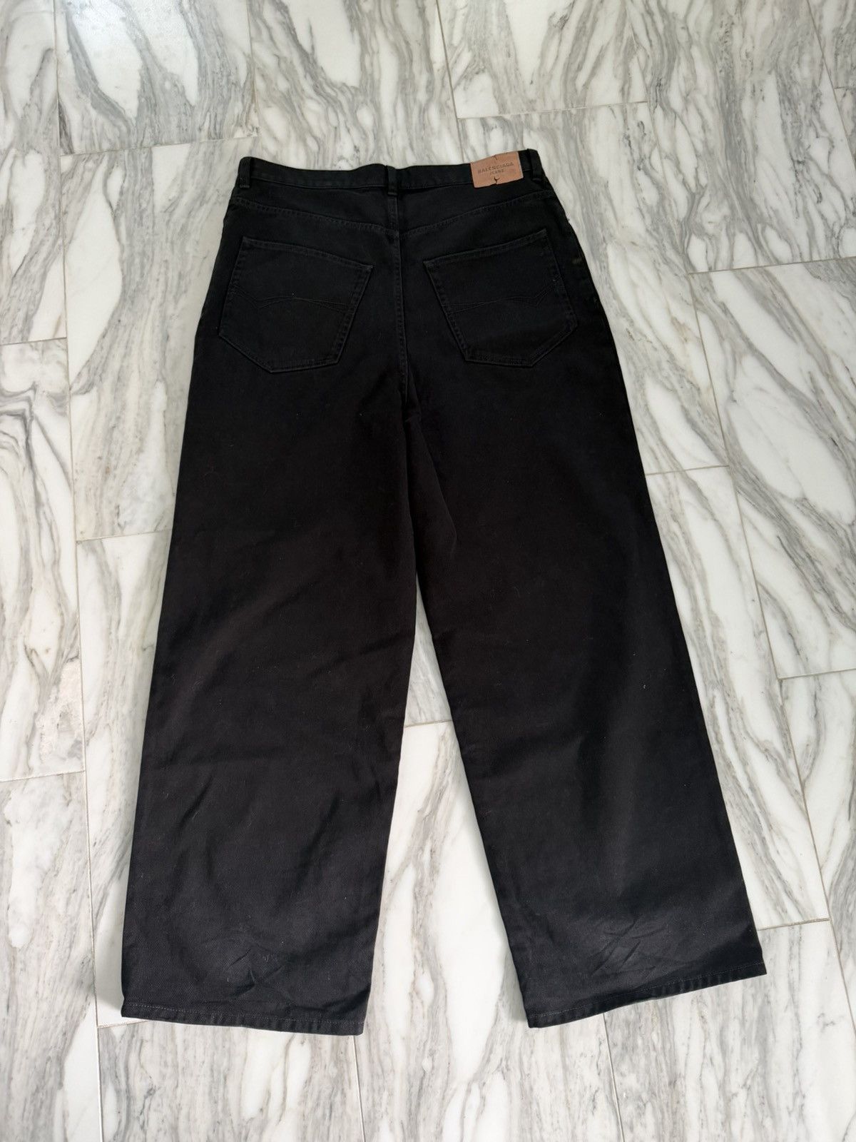 Balenciaga Balenciaga night black baggy fit denim Size US 34 / EU 50 - 2 Thumbnail
