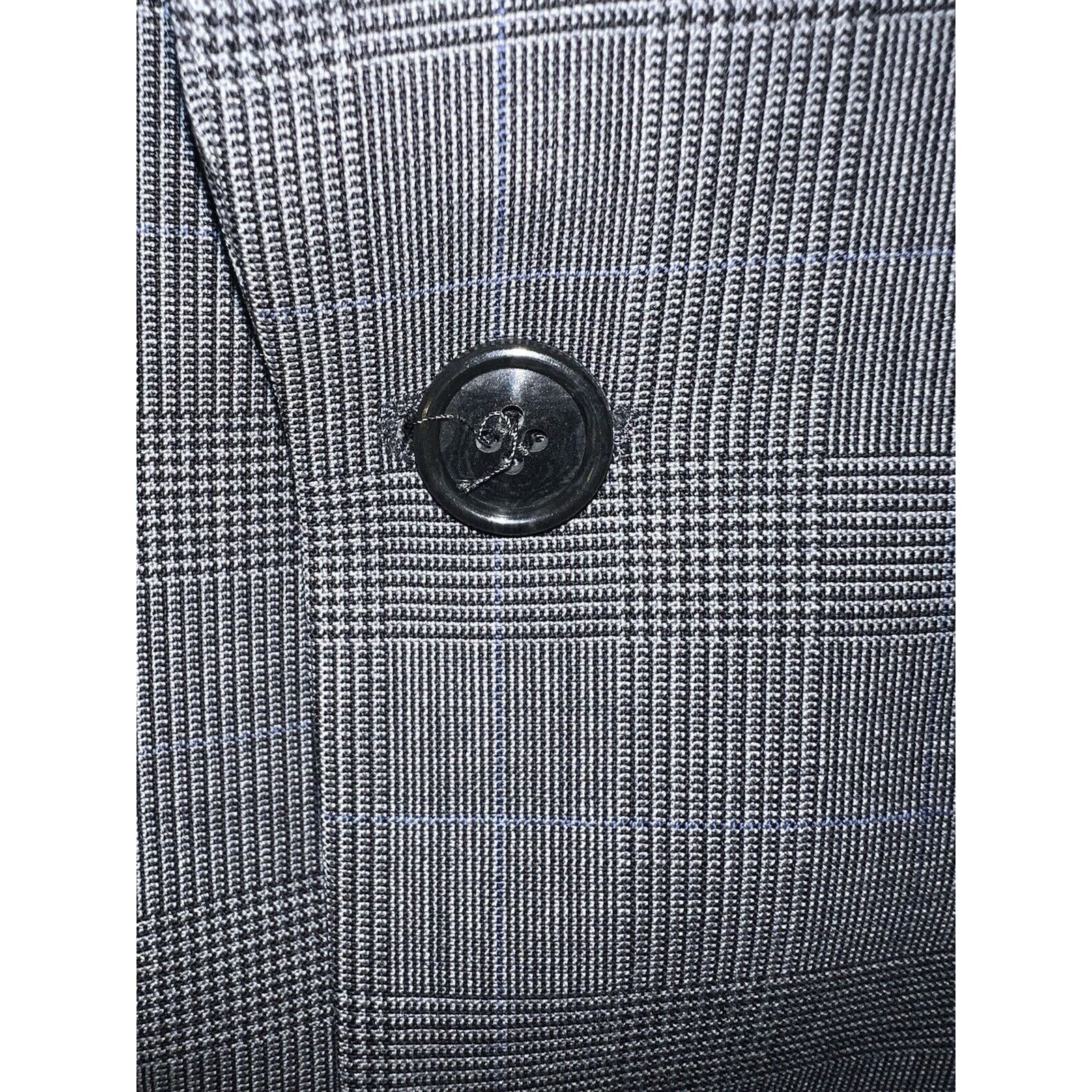 Brooks Brothers Brooks Brothers Blazer Mens 42R Gray Wool Plaid Sport Coat Size 42R - 2 Thumbnail