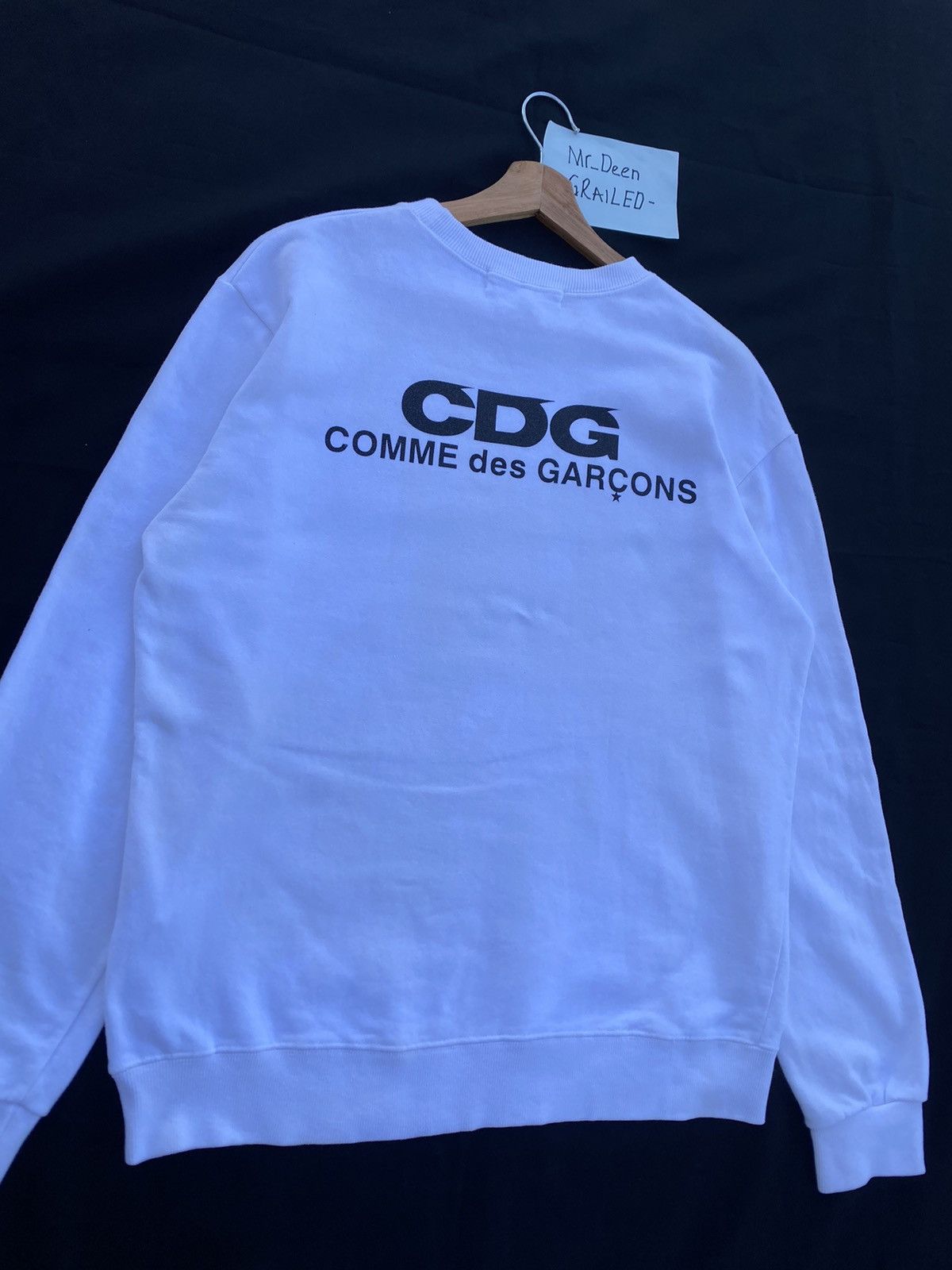 Comme des Garcons Rare Comme Des Garcons CDG Big Spellout Sweatshirt Size US L / EU 52-54 / 3 - 6 Thumbnail