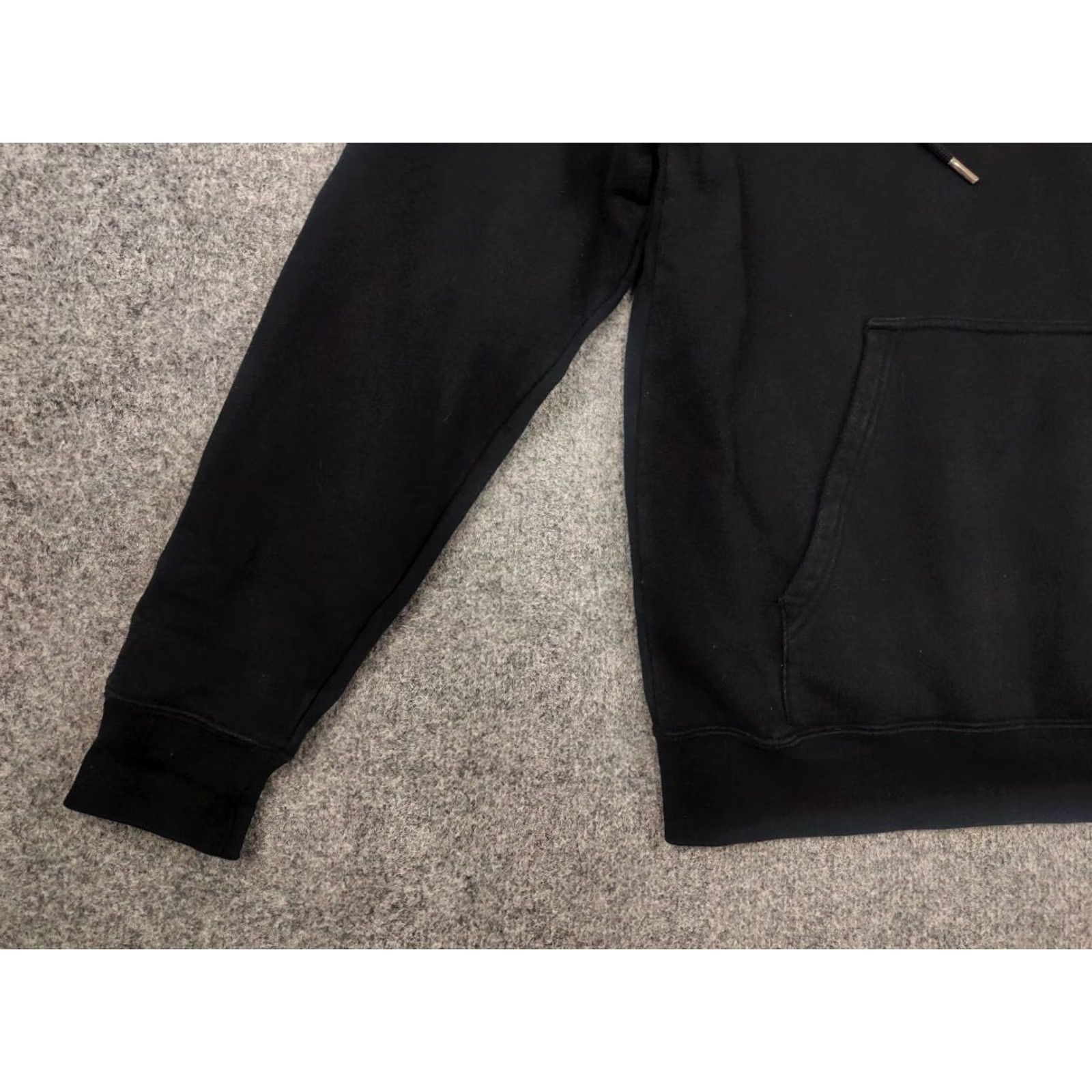 Sandro Sandro Paris Design Black Cotton Love Forever Logo Oversized Hoodie Shirt Mens L Black Logo Oversized Hoodie 2010s Paris Theme 90s? Size US L / EU 52-54 / 3 - 5 Thumbnail