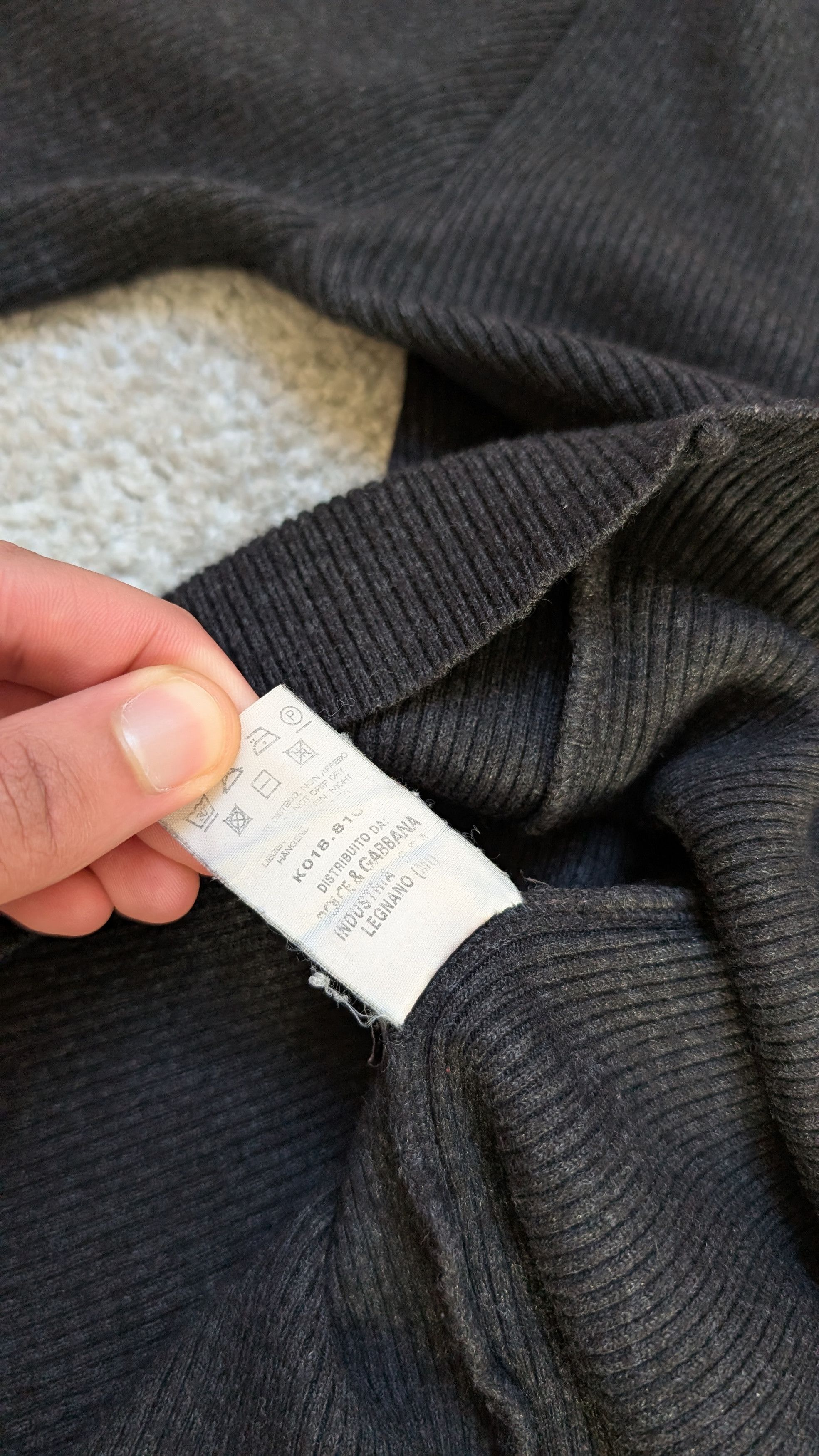 Dolce & Gabbana Dolce & Gabanna Merino Wool Turtleneck, black Size US S / EU 44-46 / 1 - 7 Thumbnail