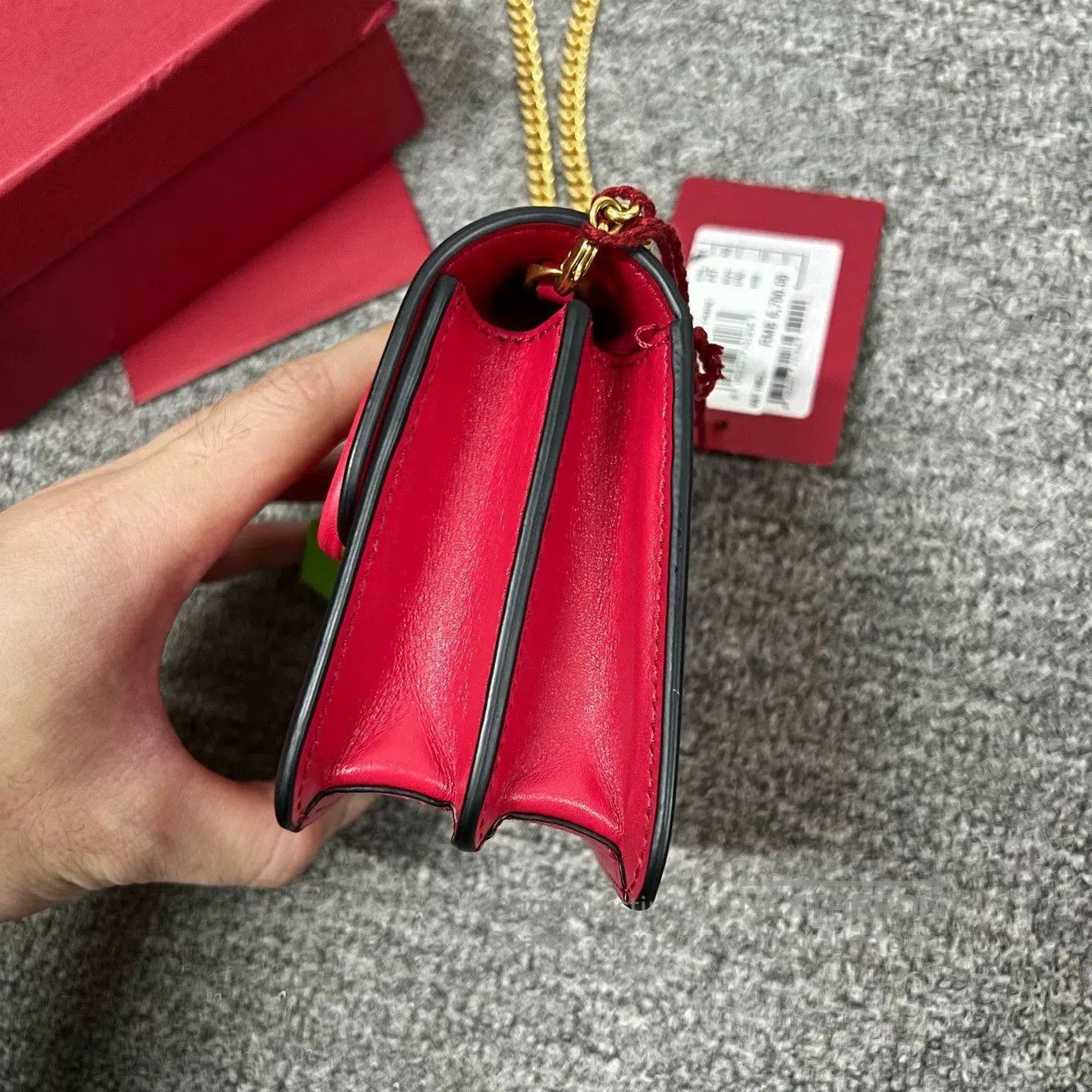 Valentino Valentino Red Mini WOC Crossbody Bag. Size ONE SIZE - 8 Thumbnail