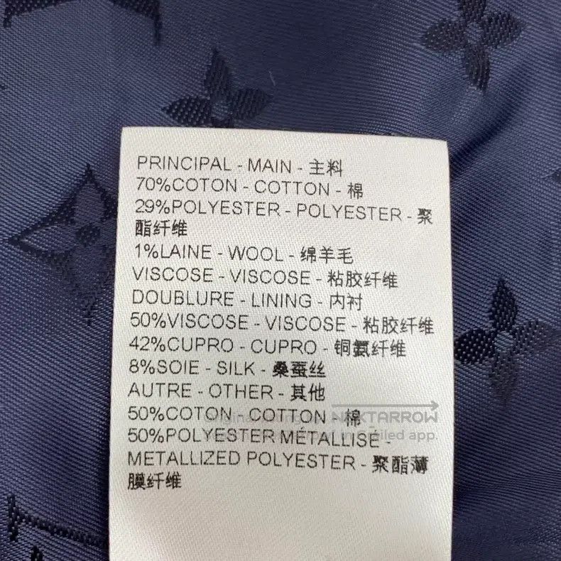Louis Vuitton Louis Vuitton 24 long-sleeve Blazers with white diamond li Size S / US 4 / IT 40 - 9 Thumbnail