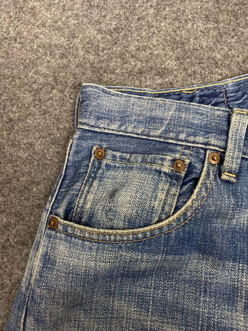 Levi's vintage levis 503 denim nice design Size US 34 / EU 50 - 10 Thumbnail