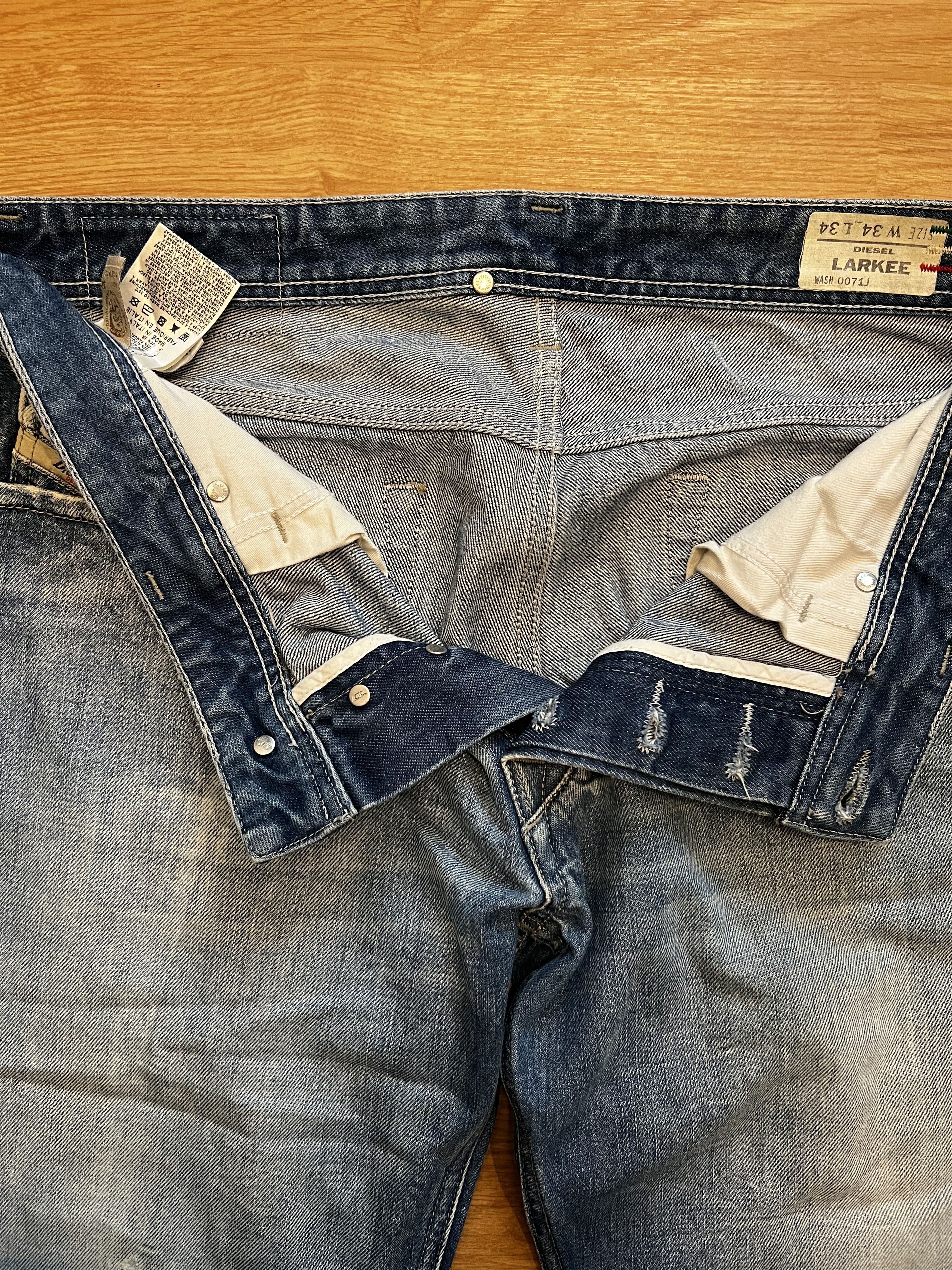 Diesel Diesel Industry Larkee Jeans Size 34 Size US 34 / EU 50 - 7 Thumbnail