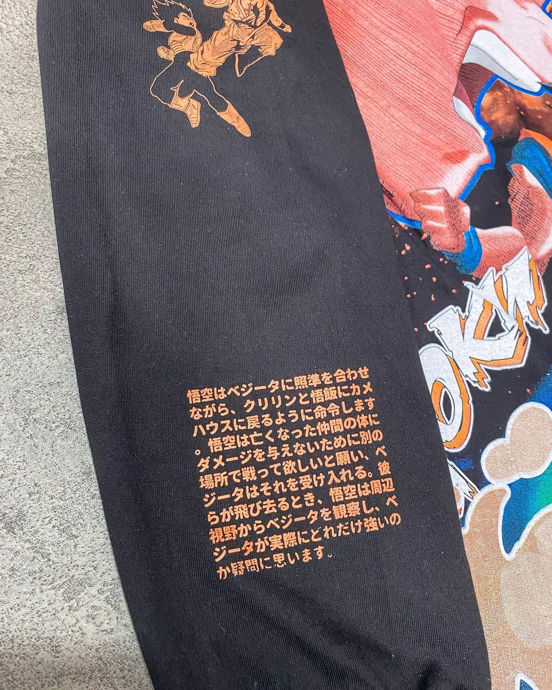 Anime × Japanese Brand Modern Dragon Ball Z : Son Goku - Warrior of Saiyan Tee Size US XL / EU 56 / 4 - 10 Thumbnail