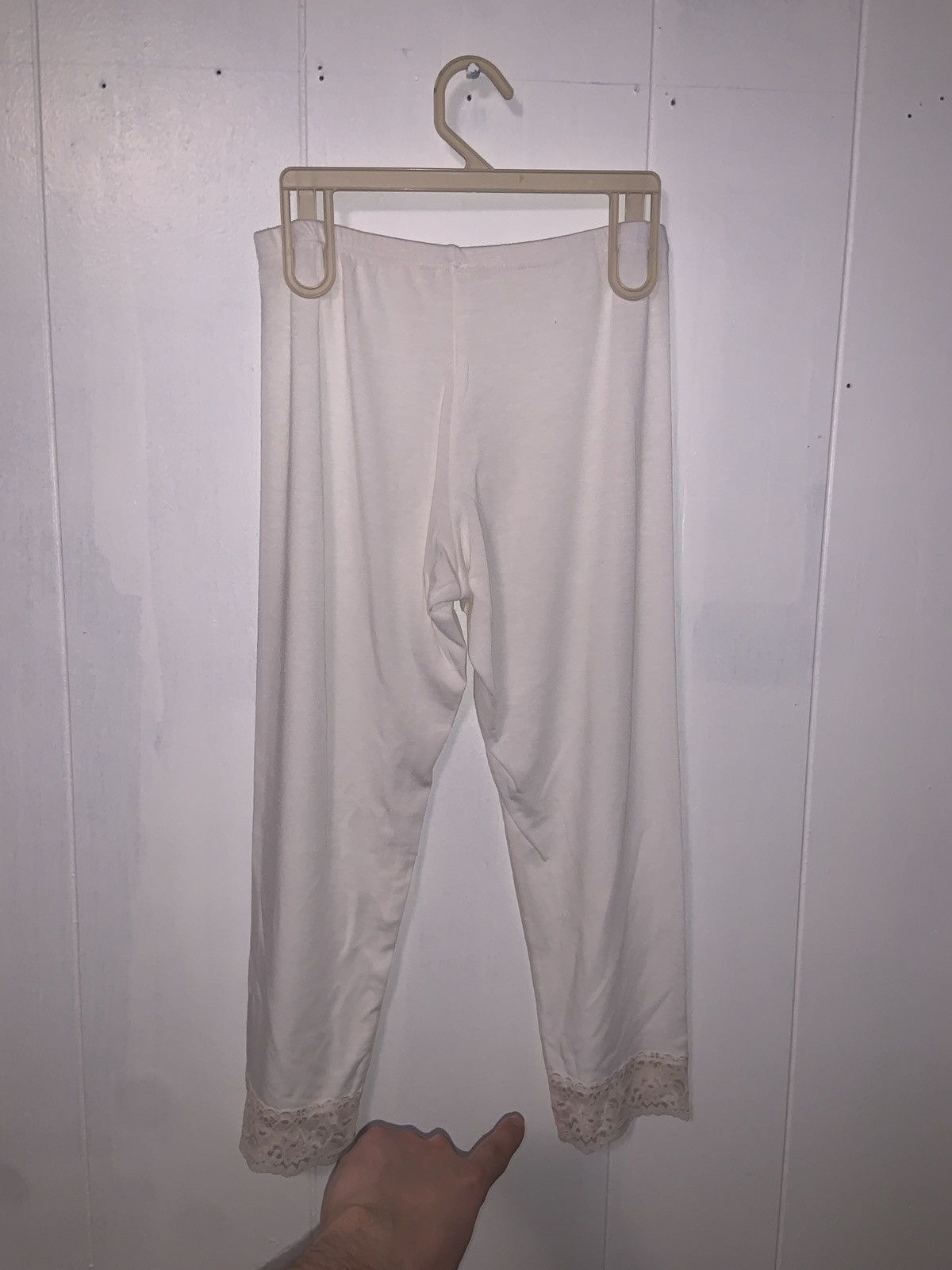 Other Women’s White Leggings - Size MEDIUMx2 - Check Measurements Size 30" / US 8 / IT 44 - 8 Thumbnail