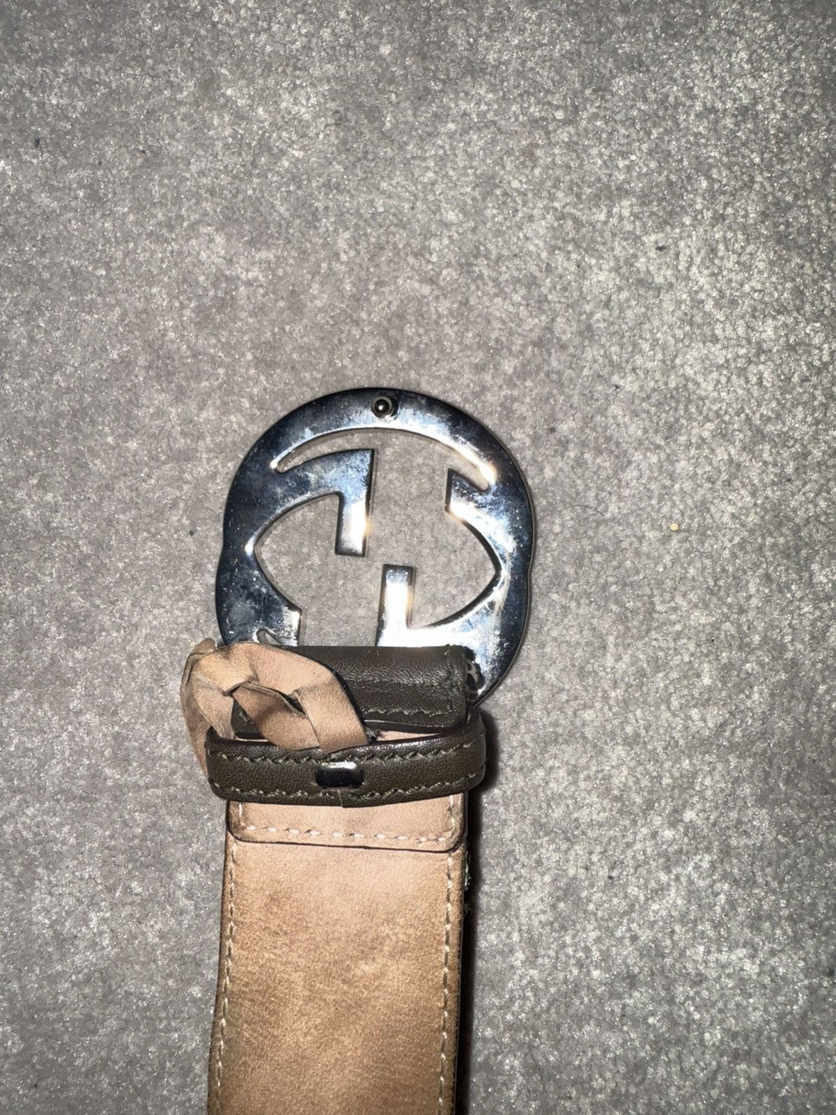Gucci Gucci 1973 leather belt Size 36 - 3 Thumbnail