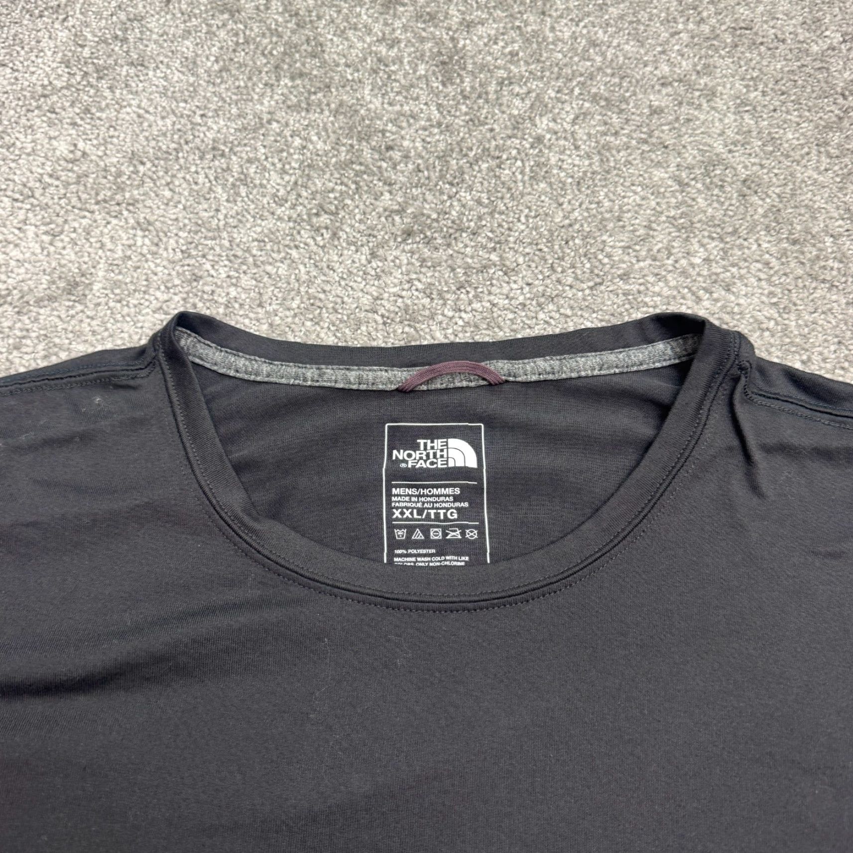 The North Face The North Face Reaxion Amp Athletic Fit Logo T-Shirt Mens XL Gray Crew Neck Tee Size US XL / EU 56 / 4 - 3 Thumbnail