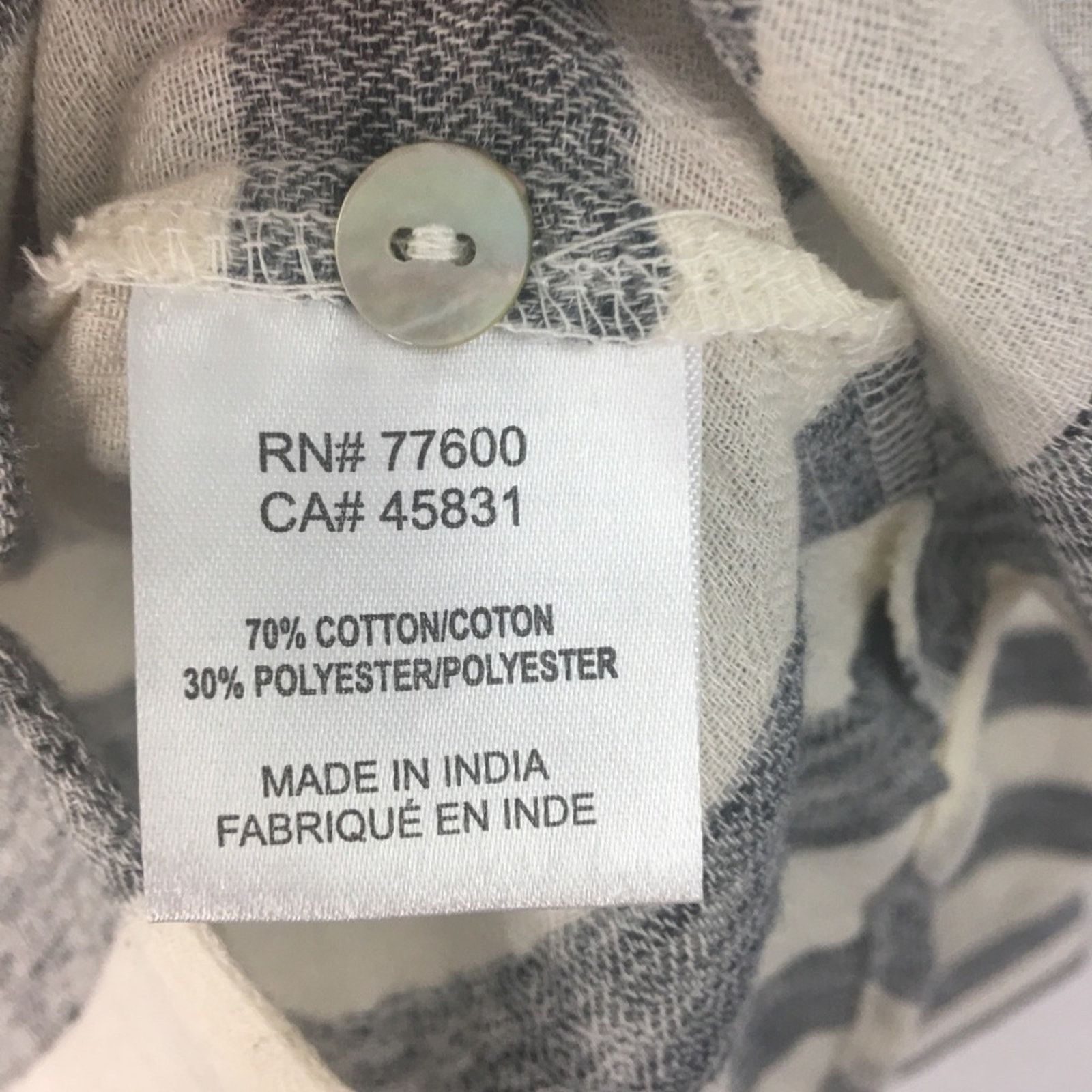 Chaser Brand NWT Chaser Women's Button Down Shirt Top Size Medium Size M / US 6-8 / IT 42-44 - 5 Thumbnail