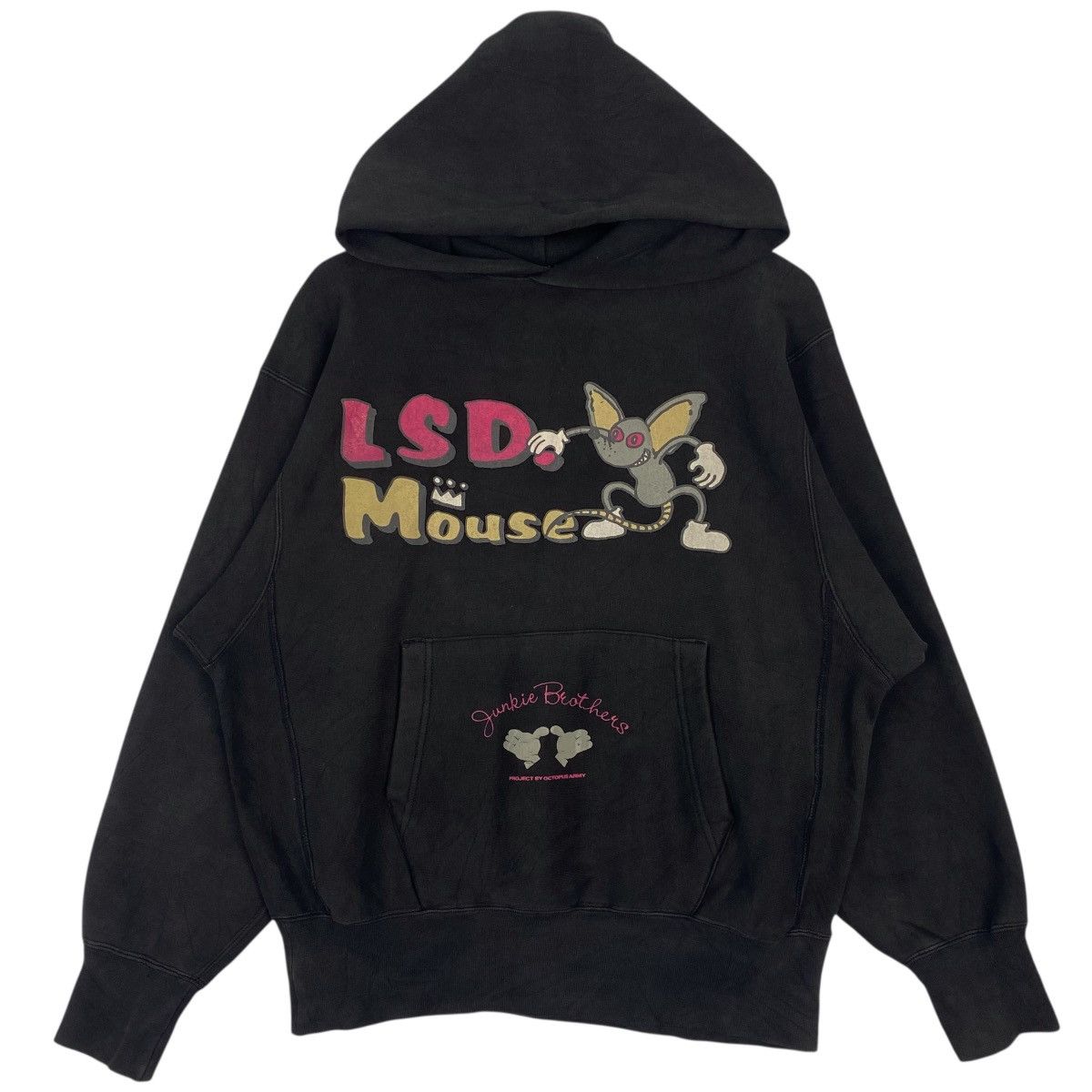 Other Vintage Octopus Army Hoodie Big Logo Black Pullover Size L Size US M / EU 48-50 / 2 - 1 Thumbnail
