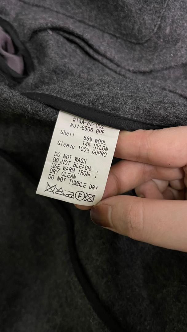 Vetra VETRA France Wool Melton Workwear Jacket Gray Made in Japan Size S / US 4 / IT 40 - 4 Thumbnail