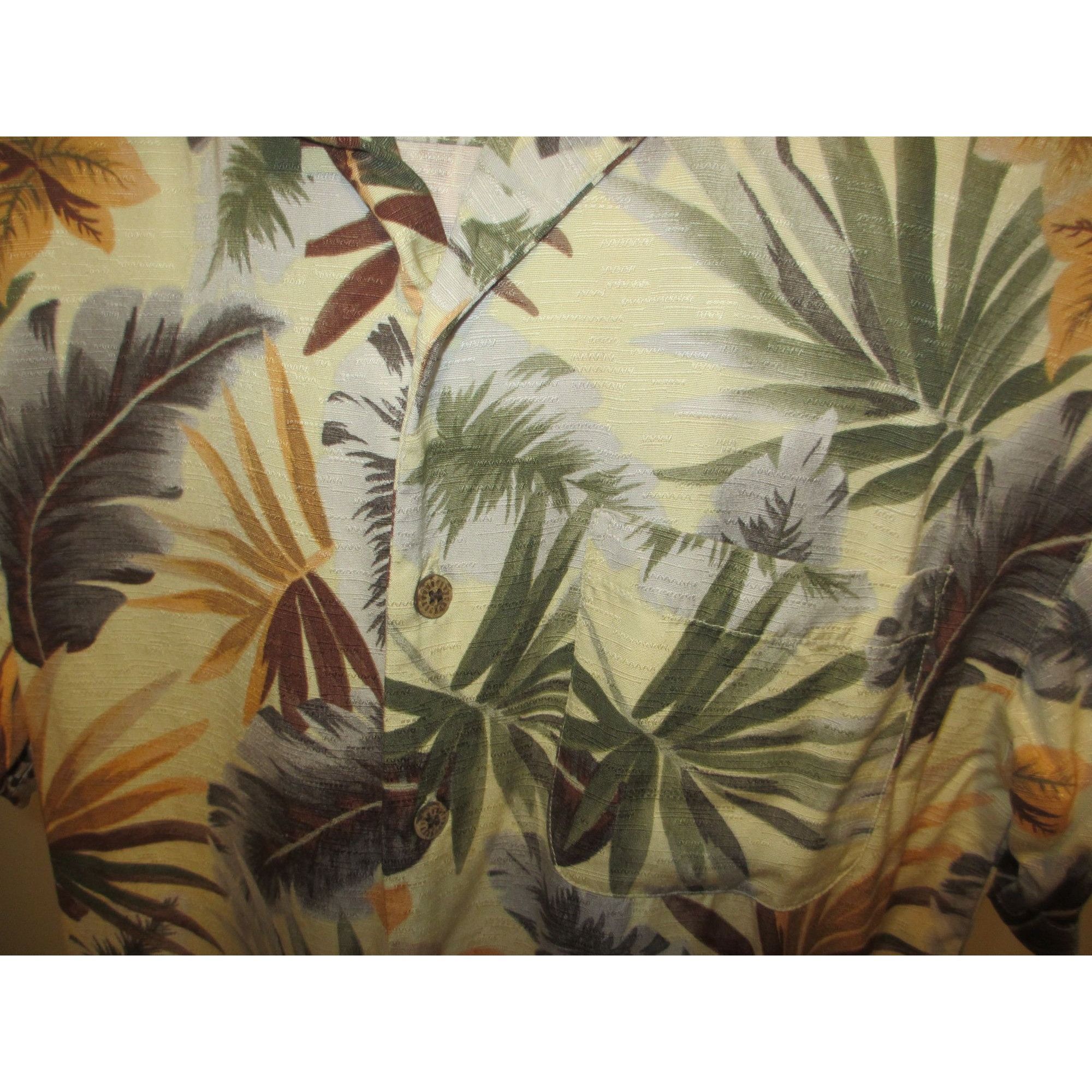 Other Caribbean Joe Mens Tropical Print Short Sleeve Button-Up Shi Size US S / EU 44-46 / 1 - 3 Thumbnail