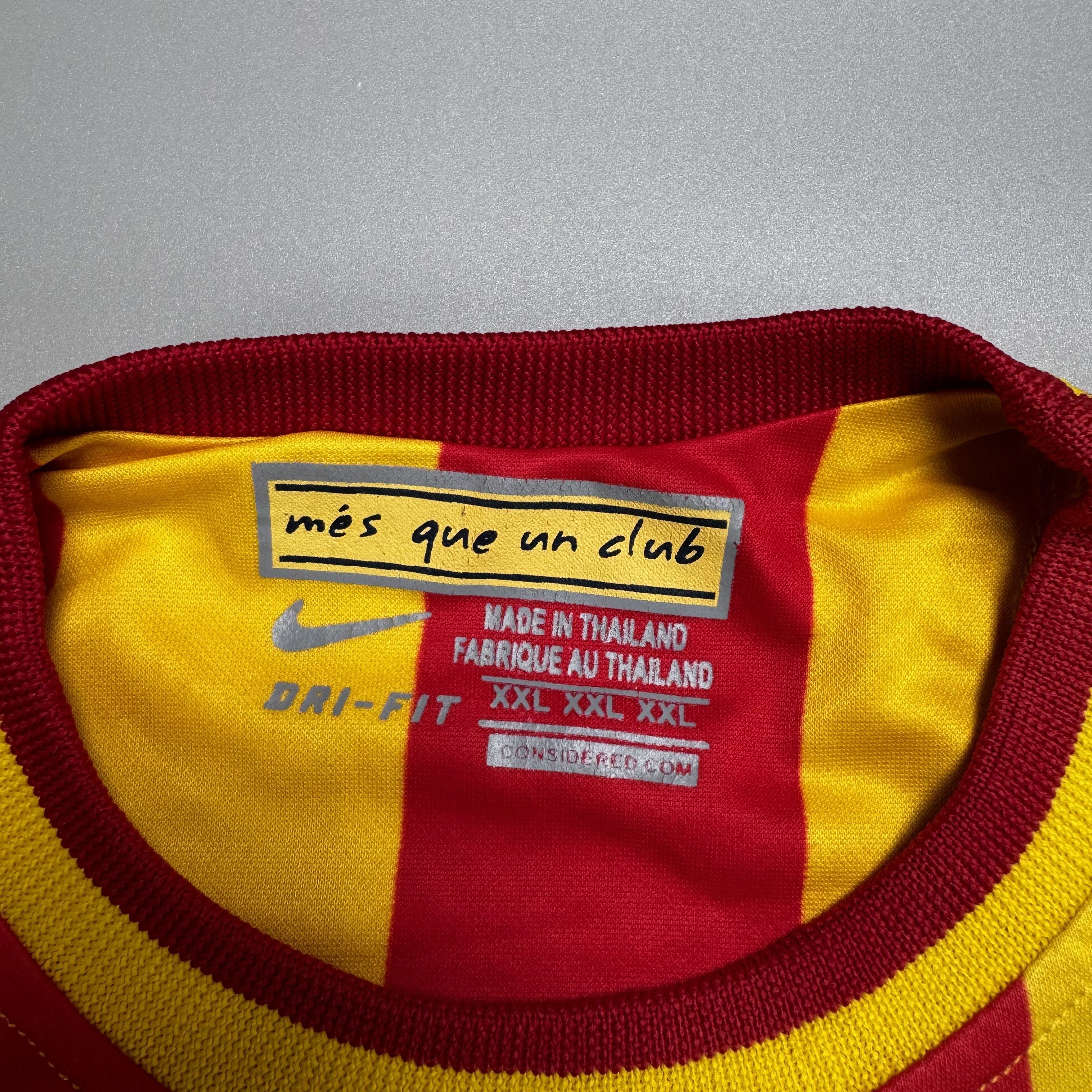 Nike NIKE MESSI BARCELONA 2013-15 AWAY SOCCER JERSEY FAKE Size US XL / EU 56 / 4 - 8 Thumbnail